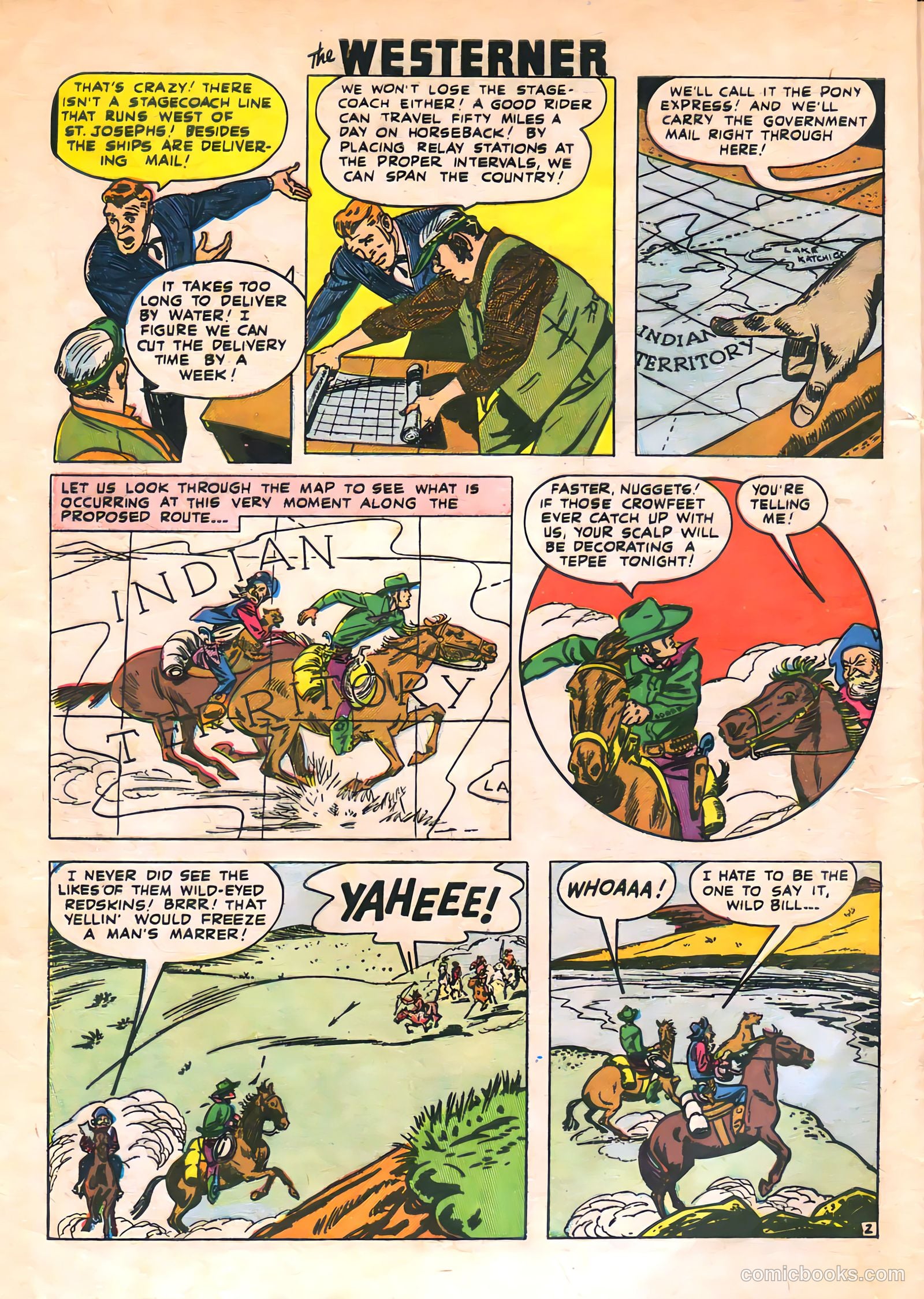 The Westerner Comics #17 (1950) — page 4 of 46