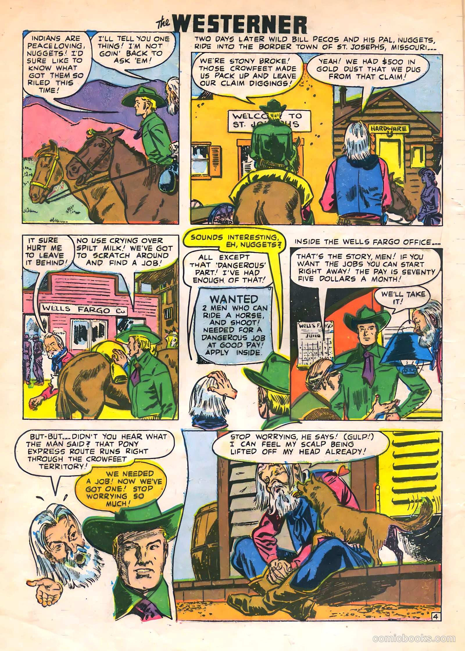 The Westerner Comics #17 (1950) — page 6 of 46