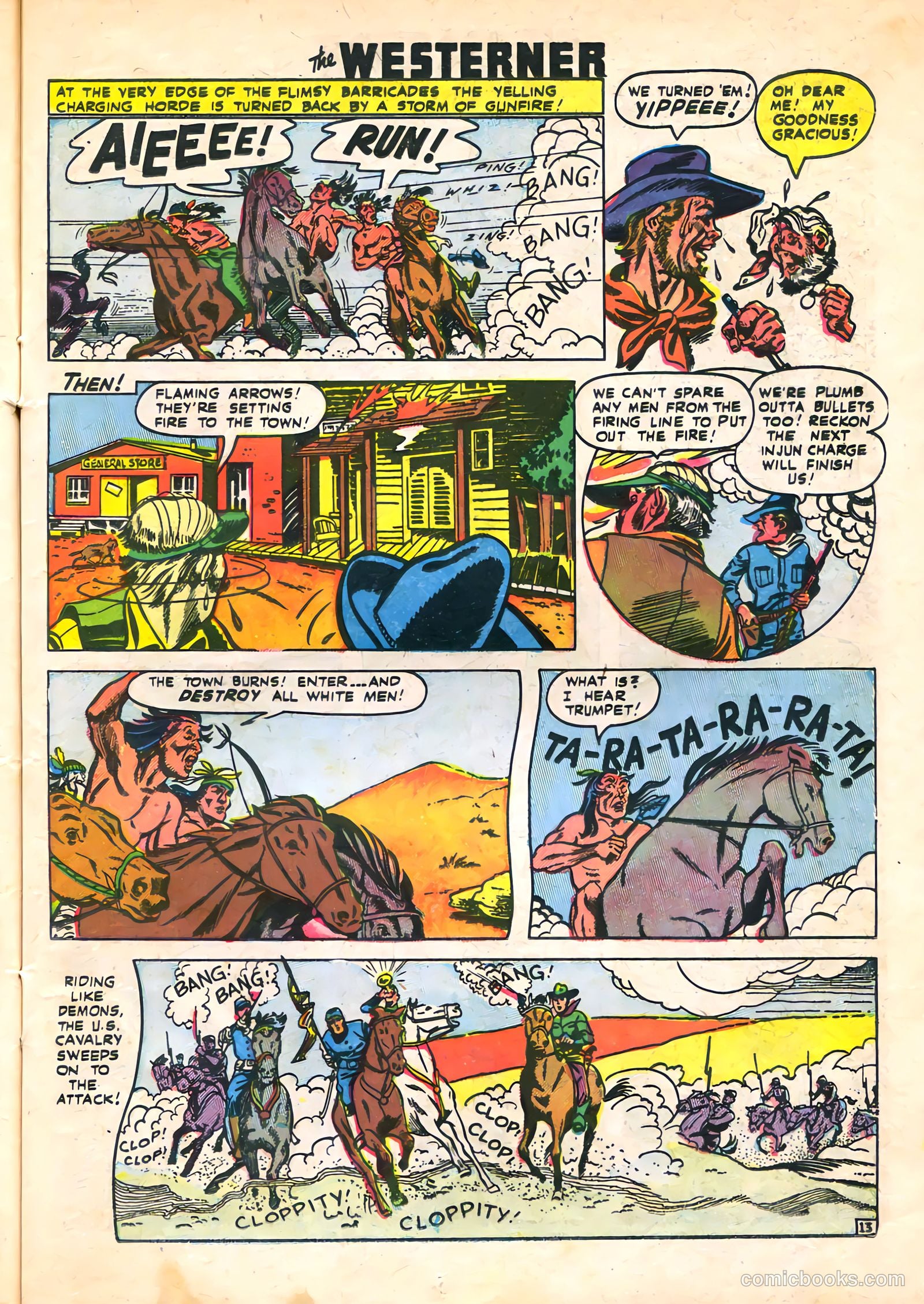 The Westerner Comics #17 (1950) — page 15 of 46