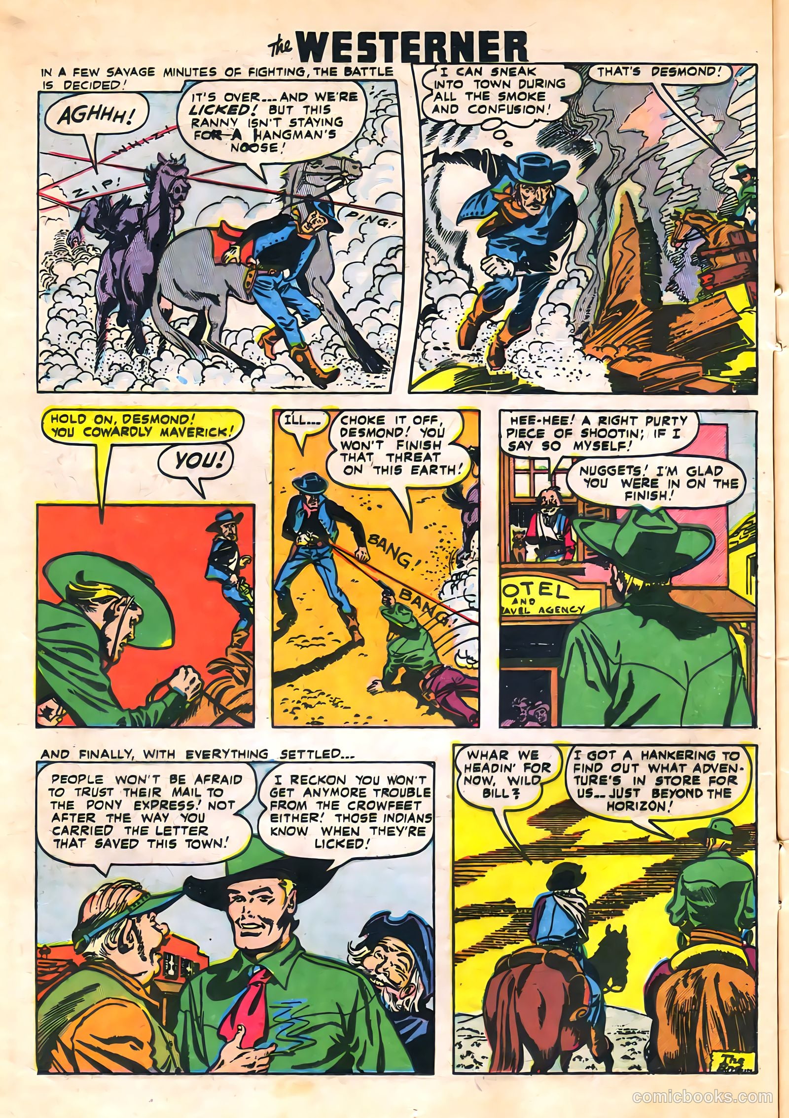 The Westerner Comics #17 (1950) — page 16 of 46