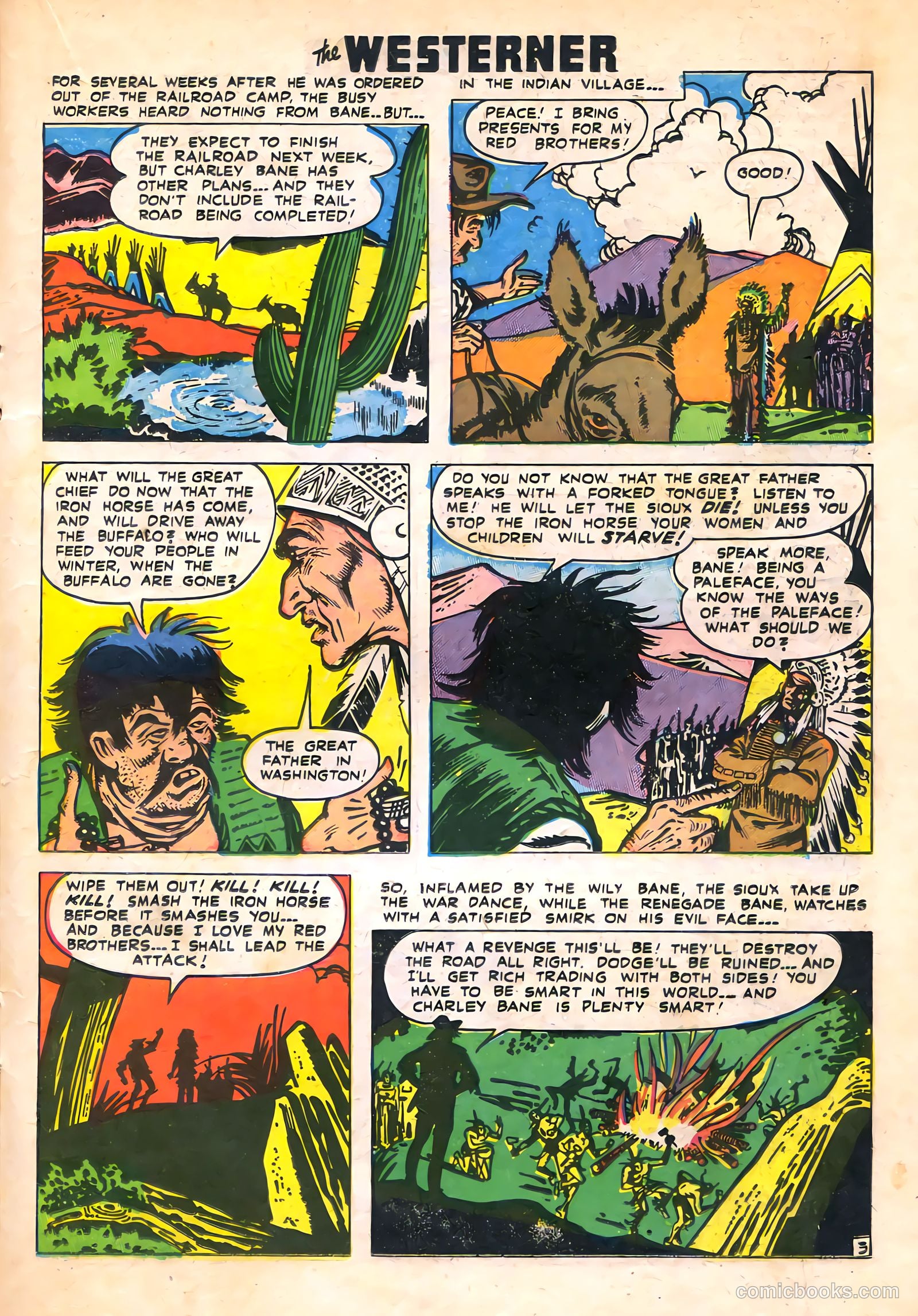 The Westerner Comics #17 (1950) — page 19 of 46