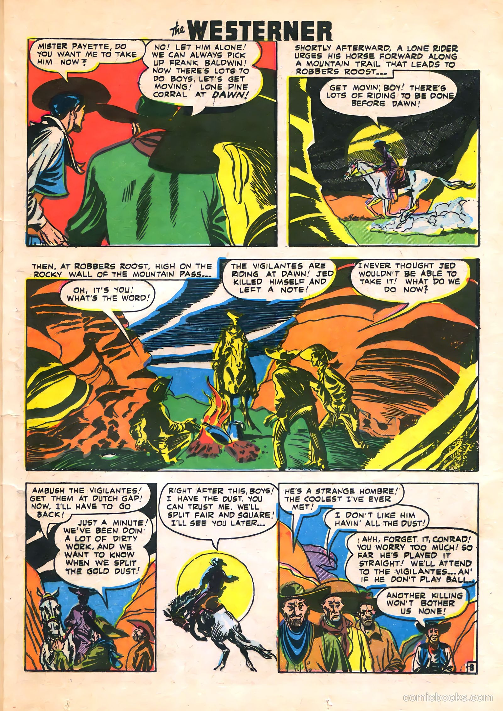 The Westerner Comics #17 (1950) — page 35 of 46