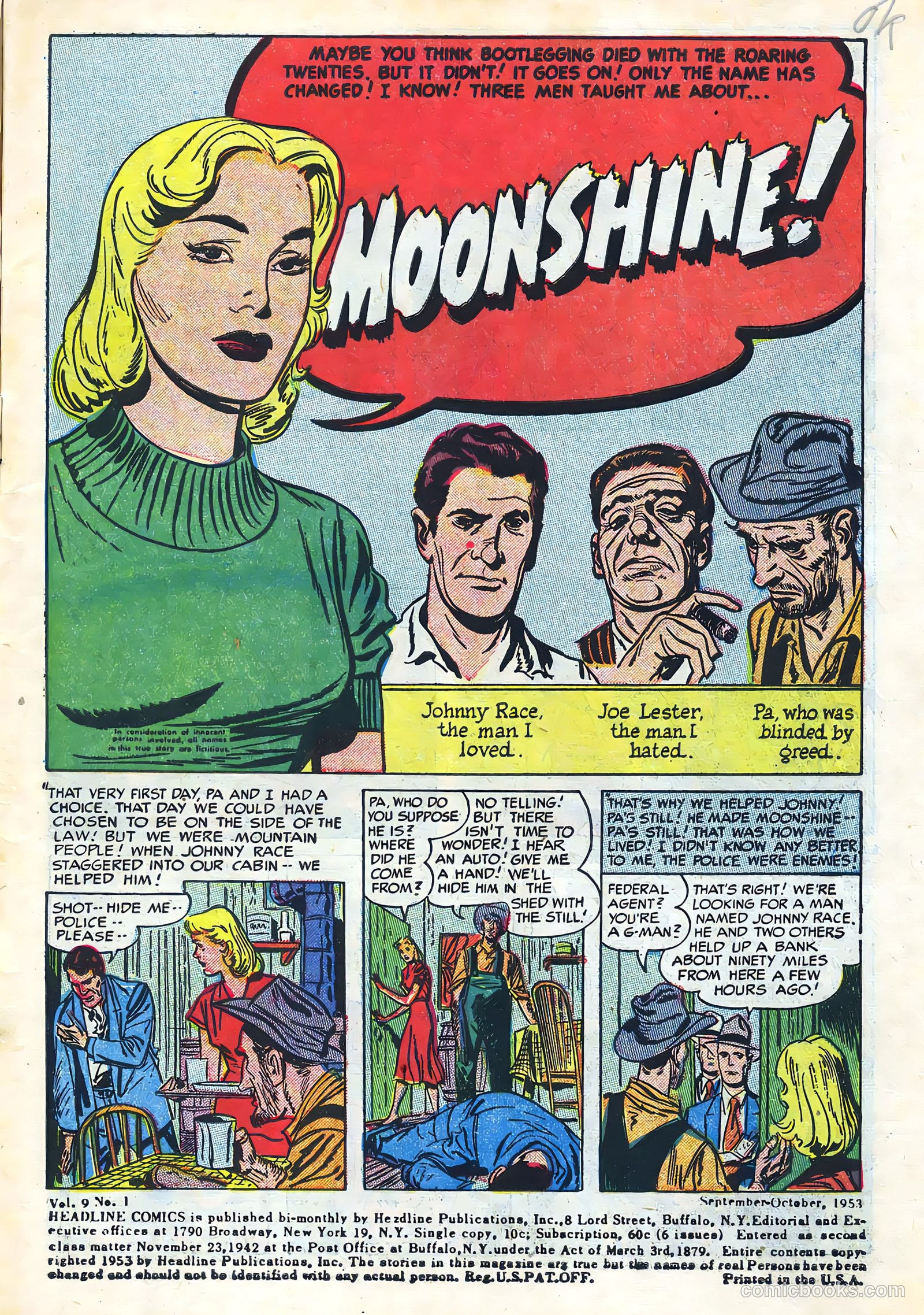 Headline Comics #61 (1949) — page 3 of 36