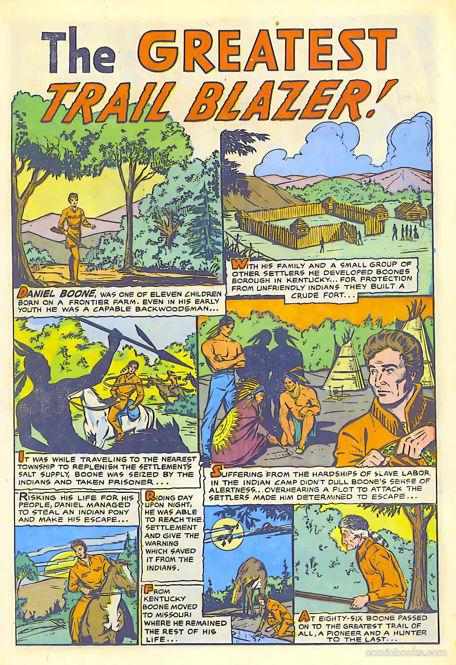 The Lone Rider #1 (1950) — page 15 of 52