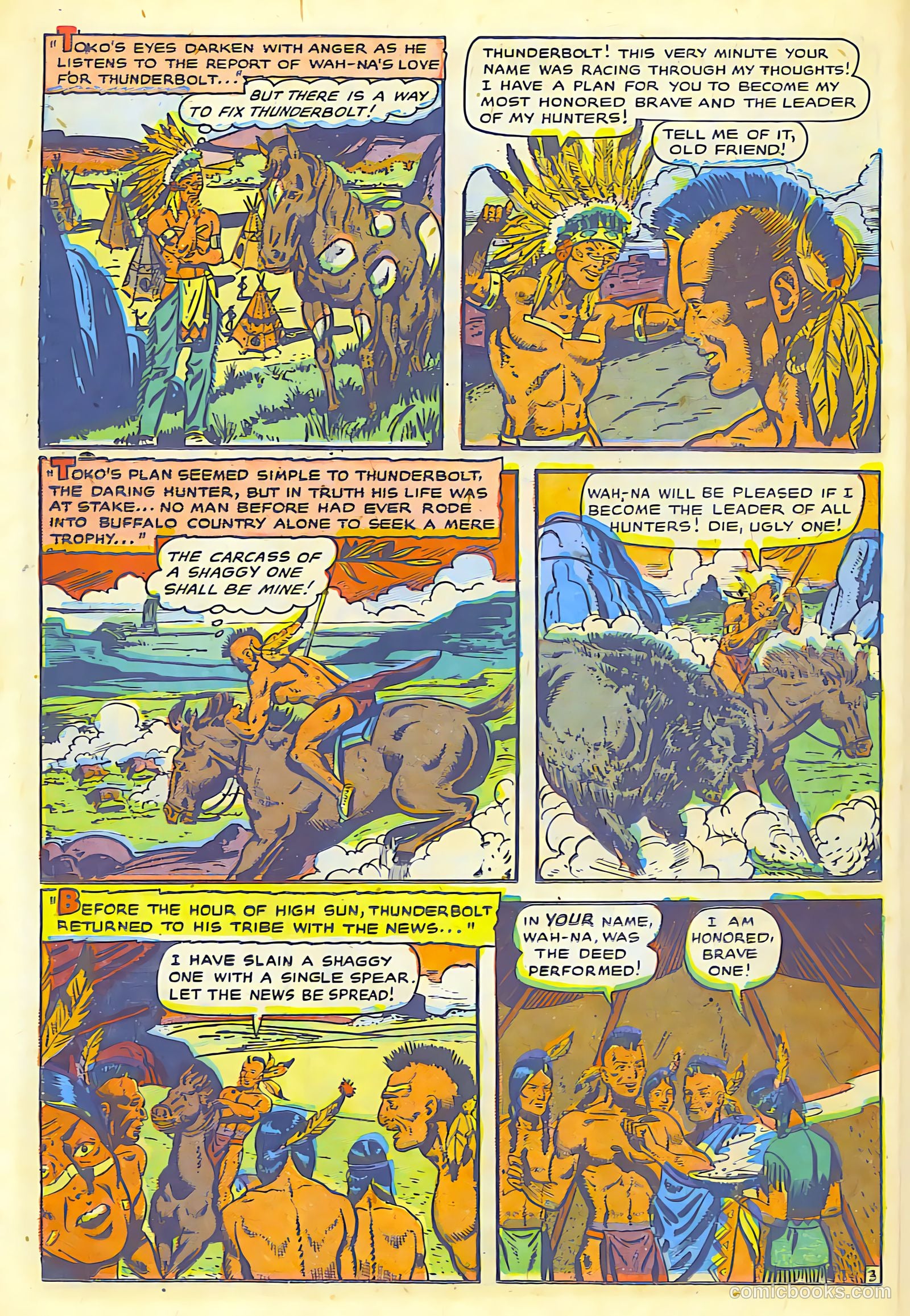 The Lone Rider #1 (1950) — page 36 of 52