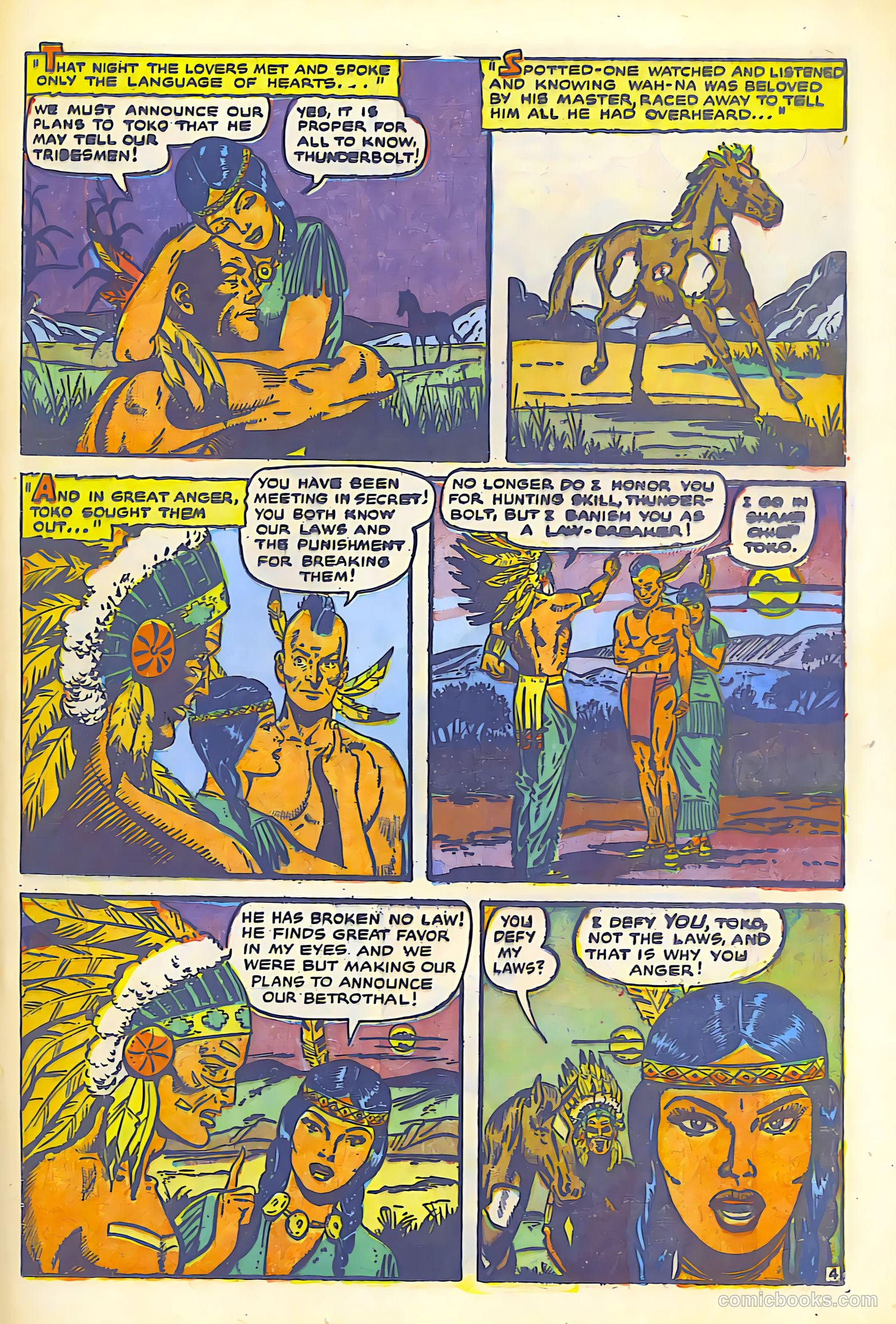 The Lone Rider #1 (1950) — page 37 of 52