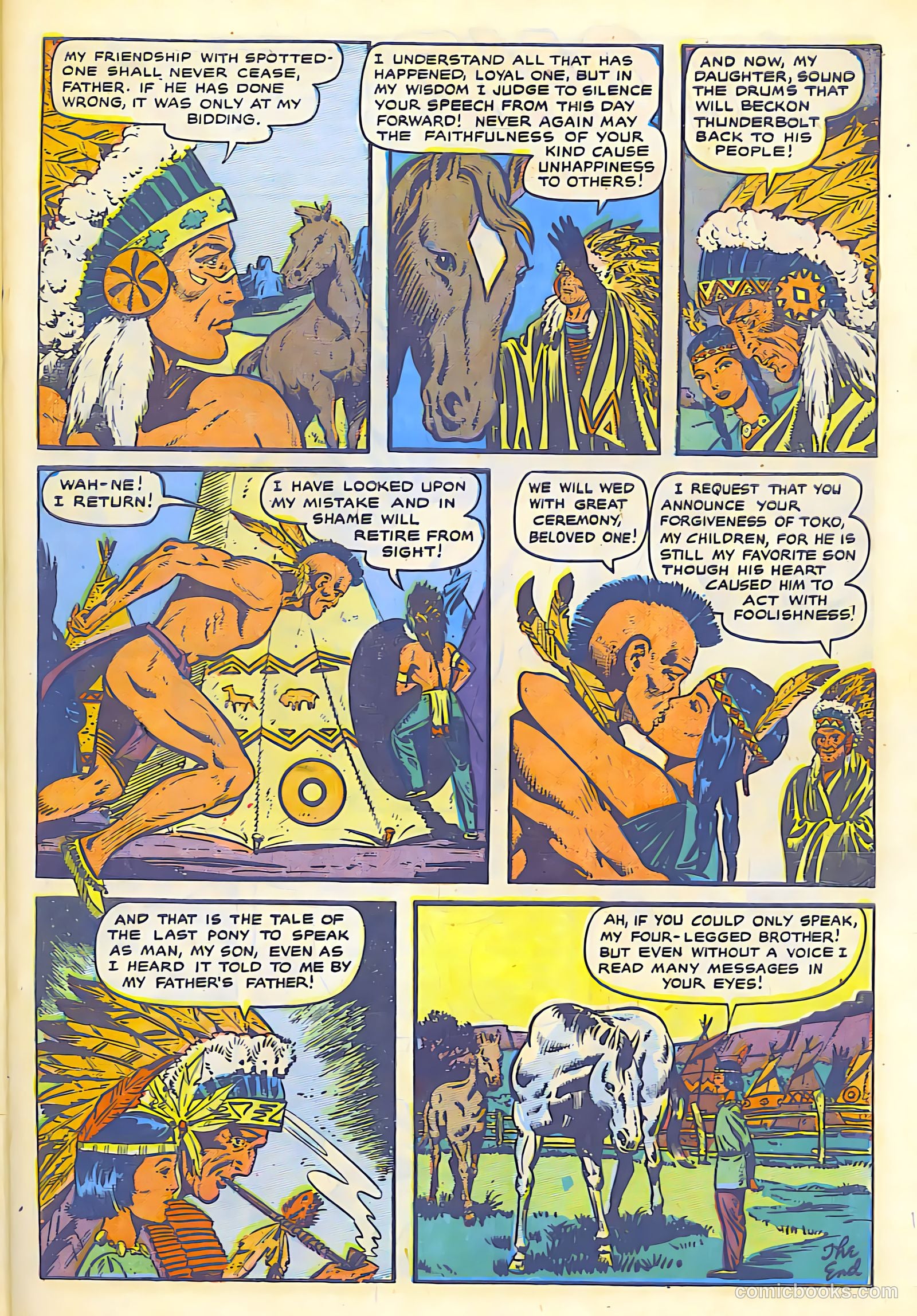 The Lone Rider #1 (1950) — page 39 of 52