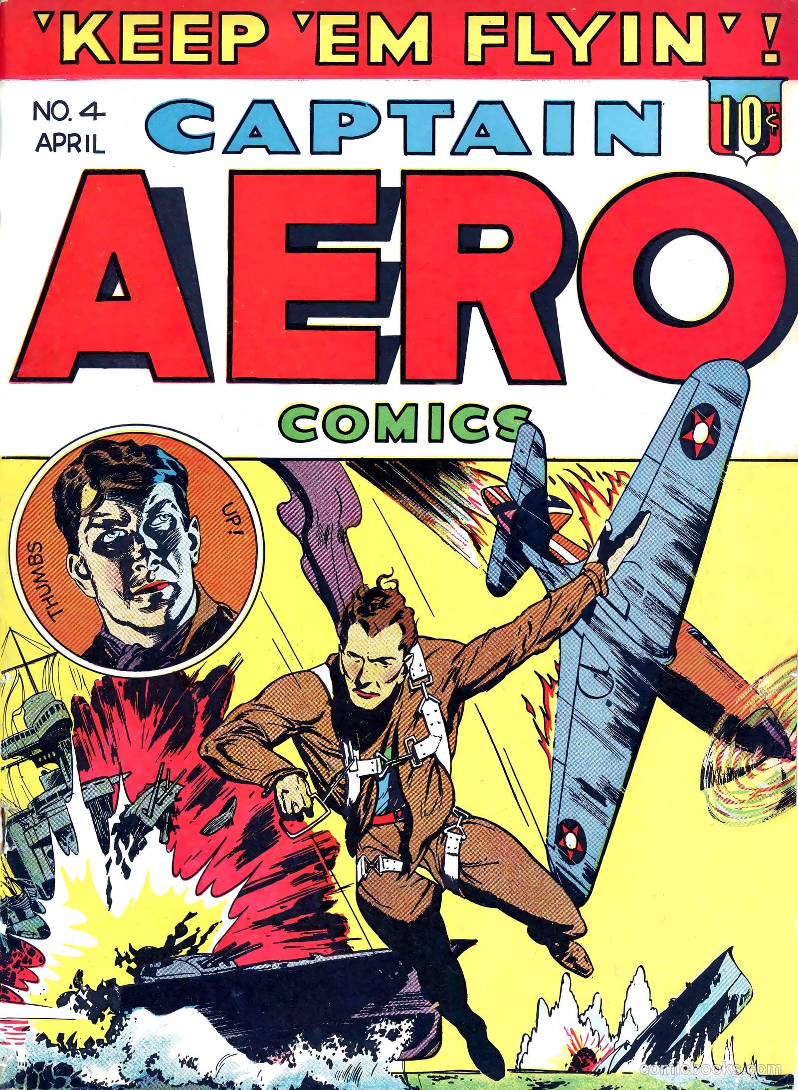 Captain Aero Comics #4