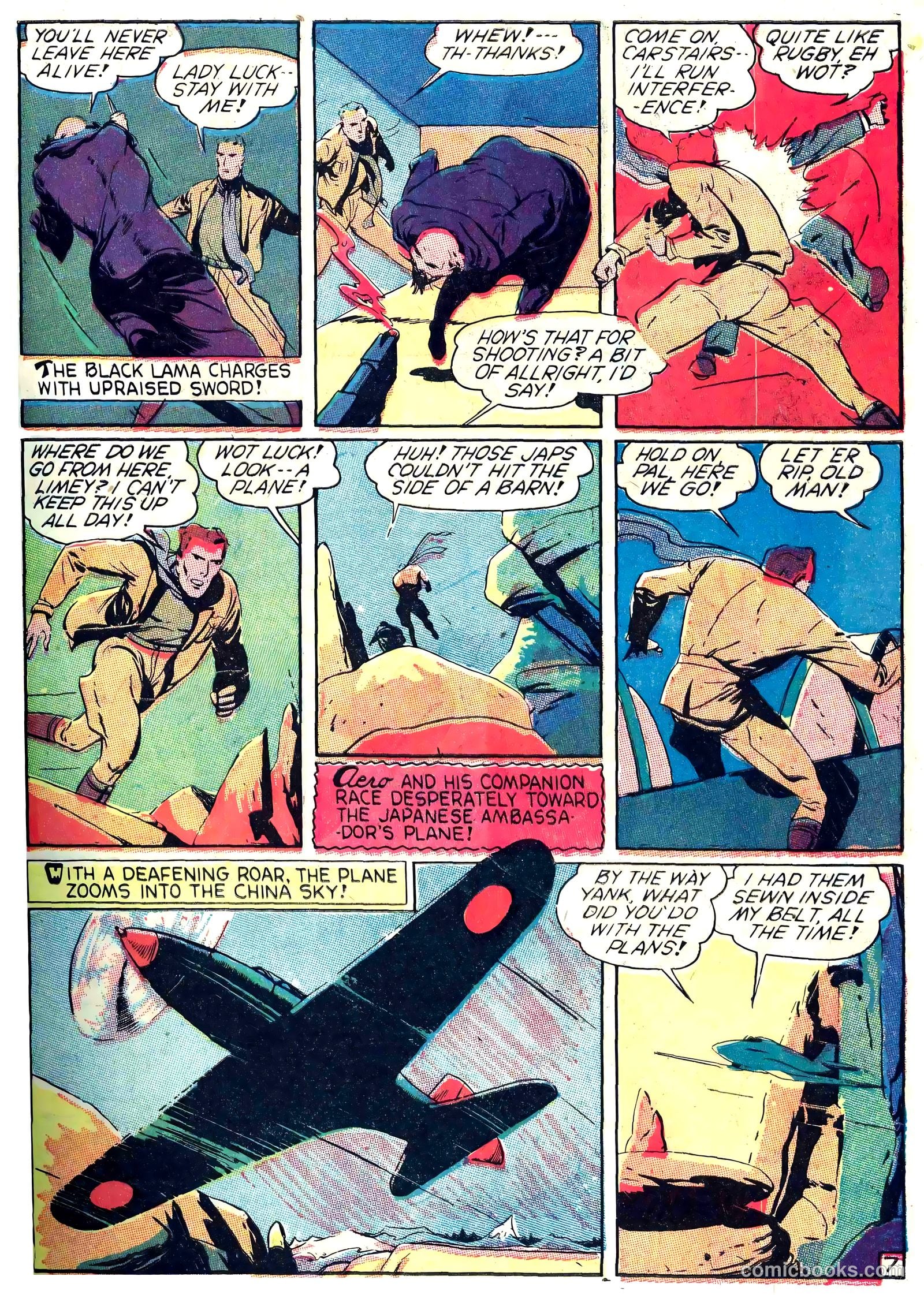 Captain Aero Comics #4 (1941) — page 9 of 68