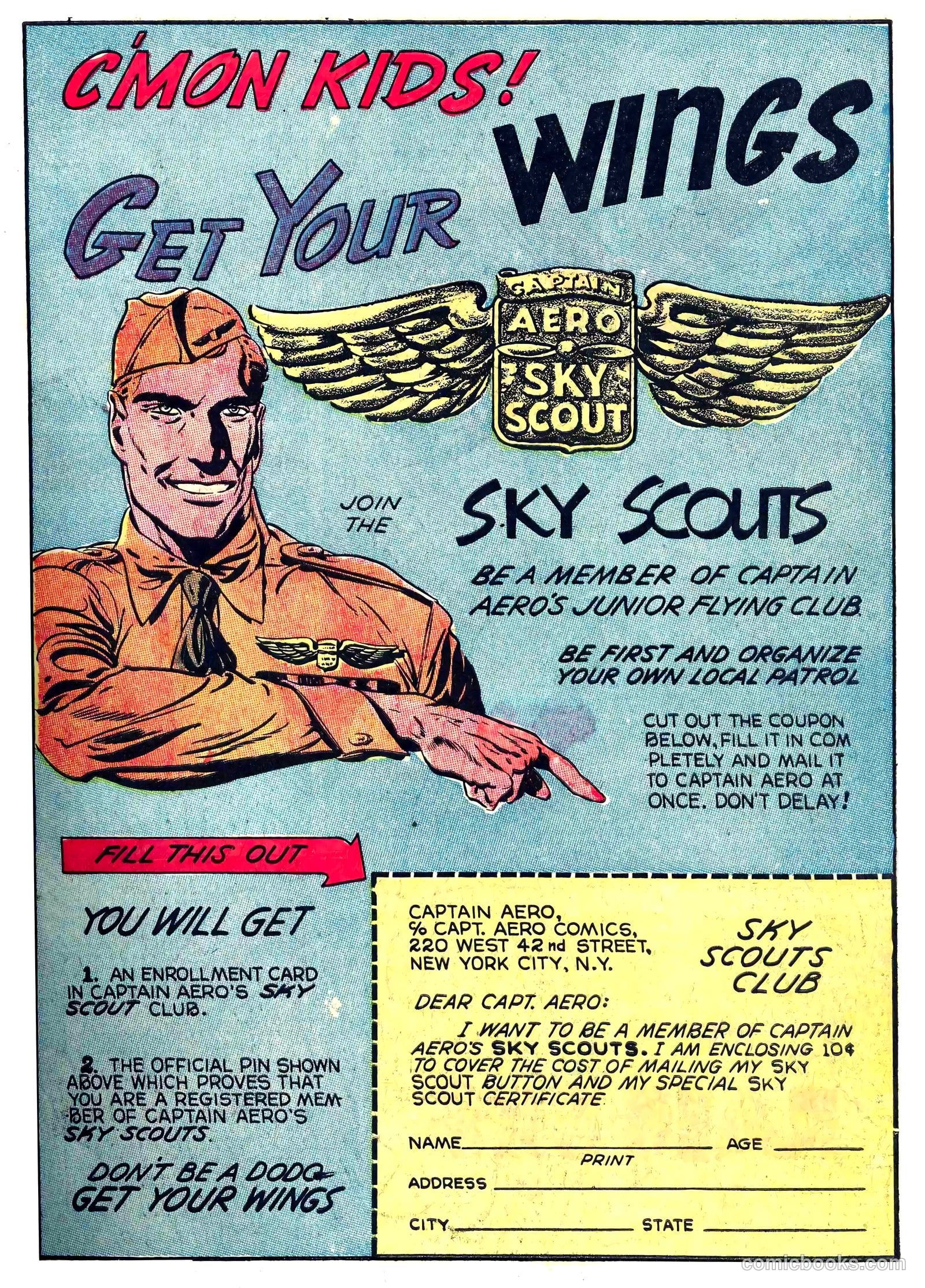 Captain Aero Comics #4 (1941) — page 11 of 68