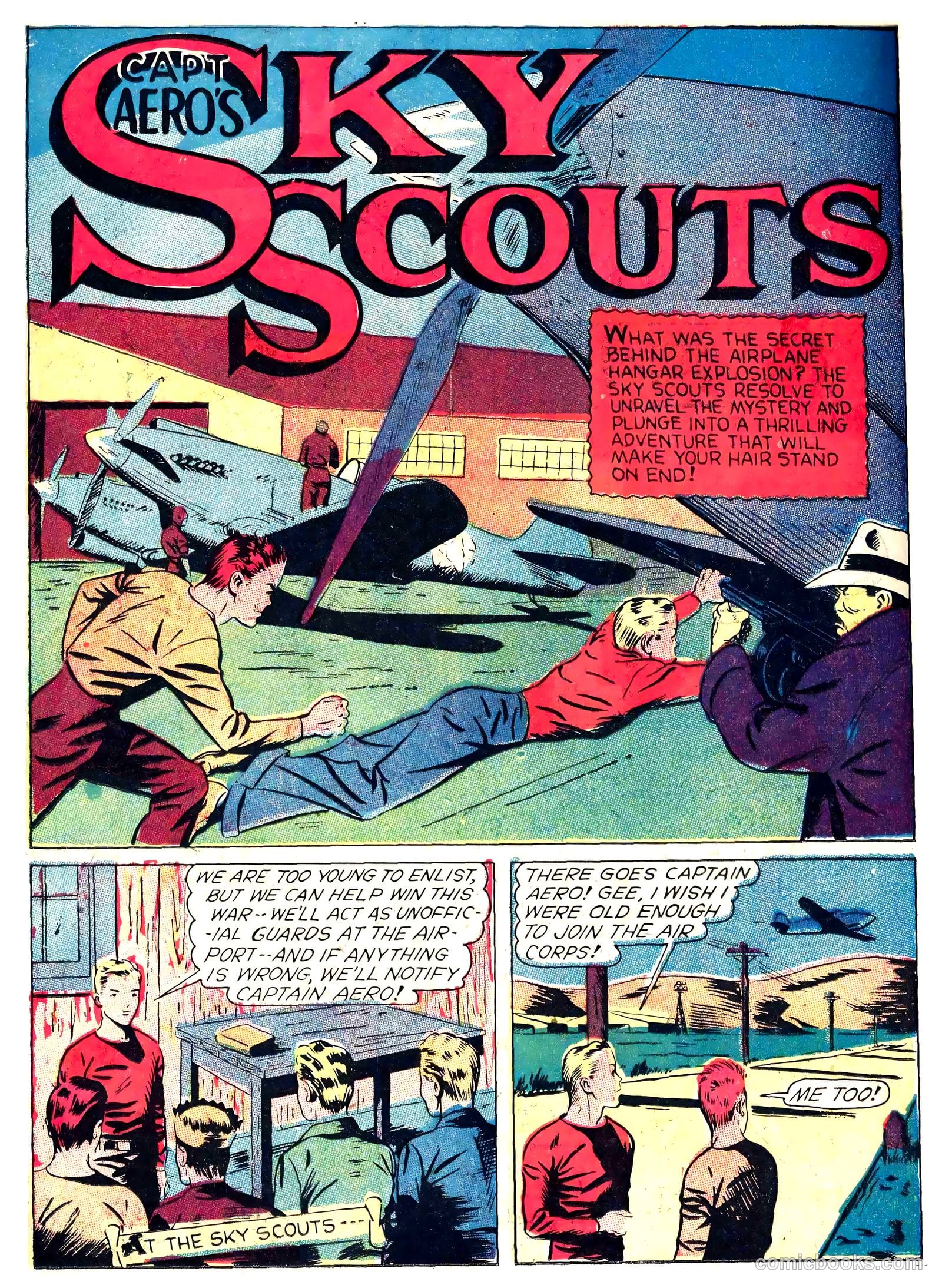 Captain Aero Comics #4 (1941) — page 36 of 68