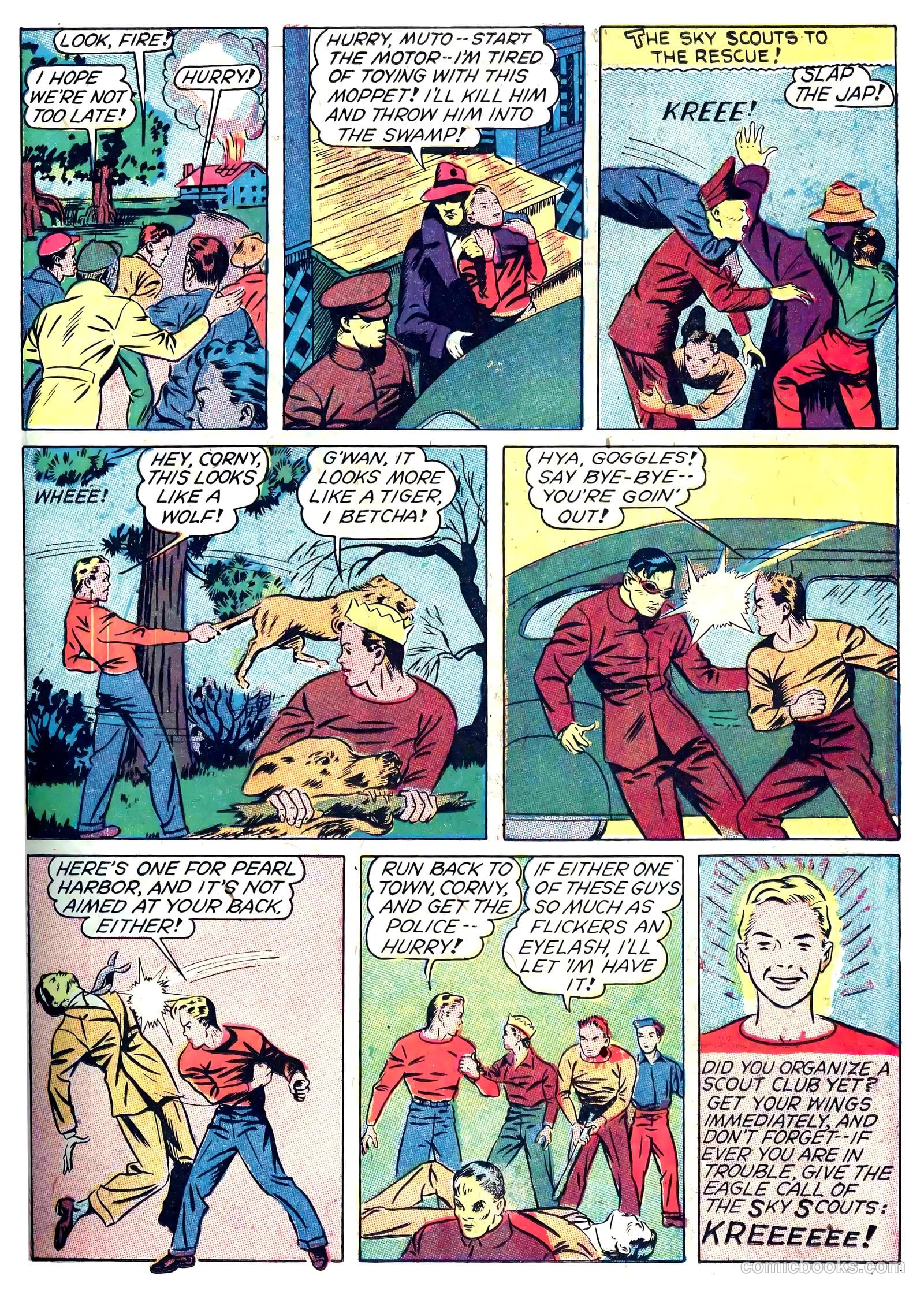 Captain Aero Comics #4 (1941) — page 41 of 68