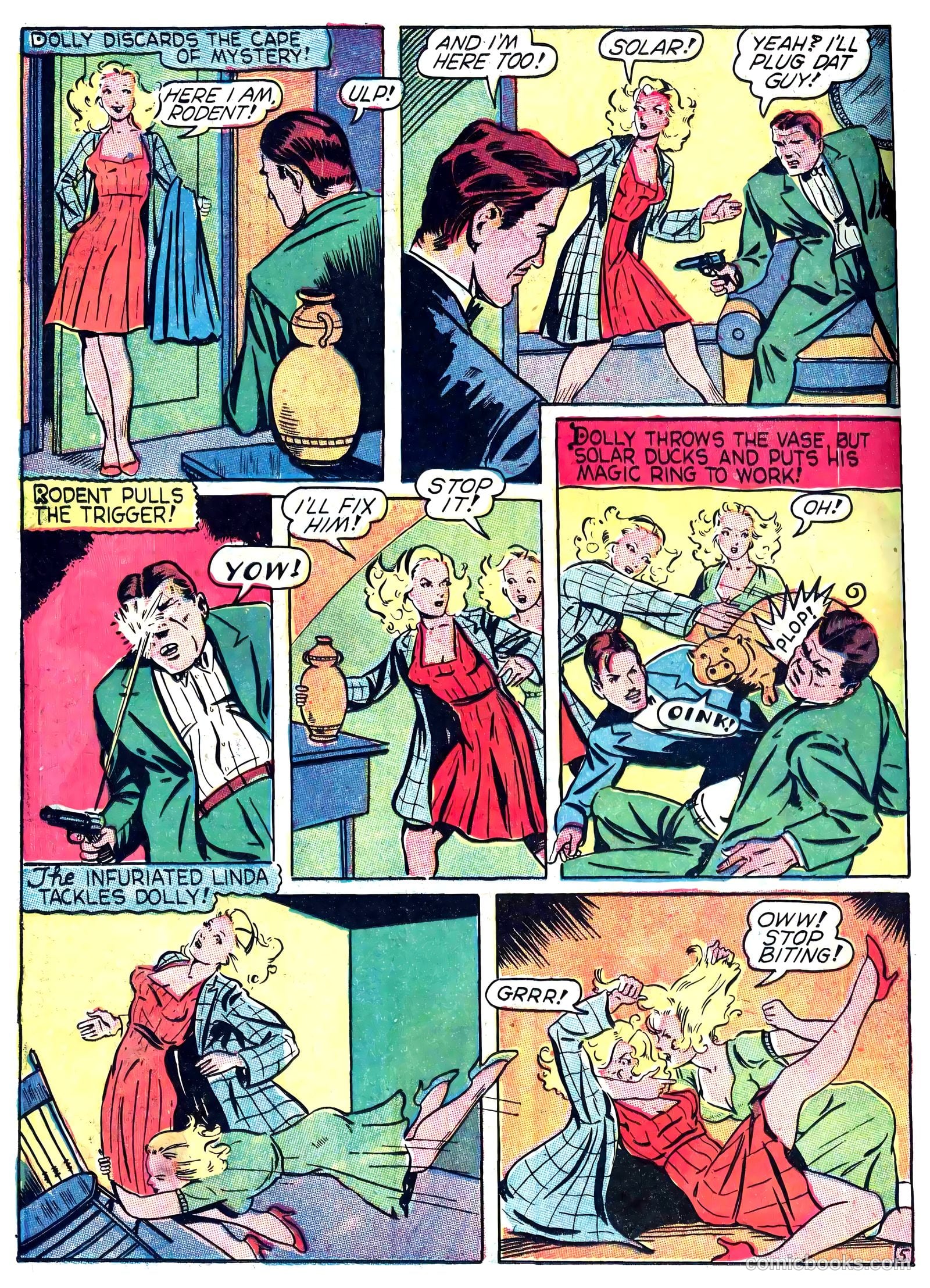 Captain Aero Comics #4 (1941) — page 46 of 68