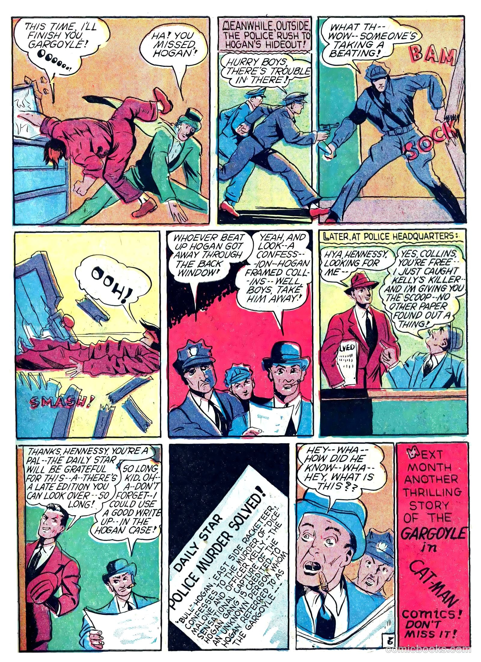 Captain Aero Comics #4 (1941) — page 53 of 68
