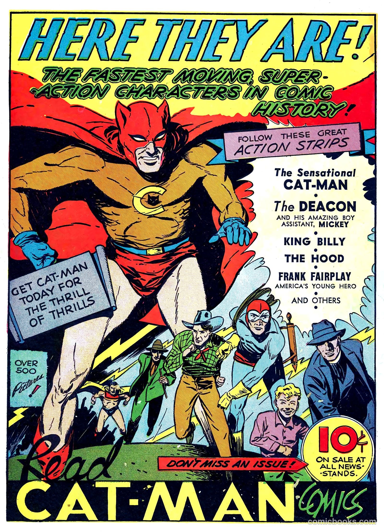 Captain Aero Comics #4 (1941) — page 68 of 68