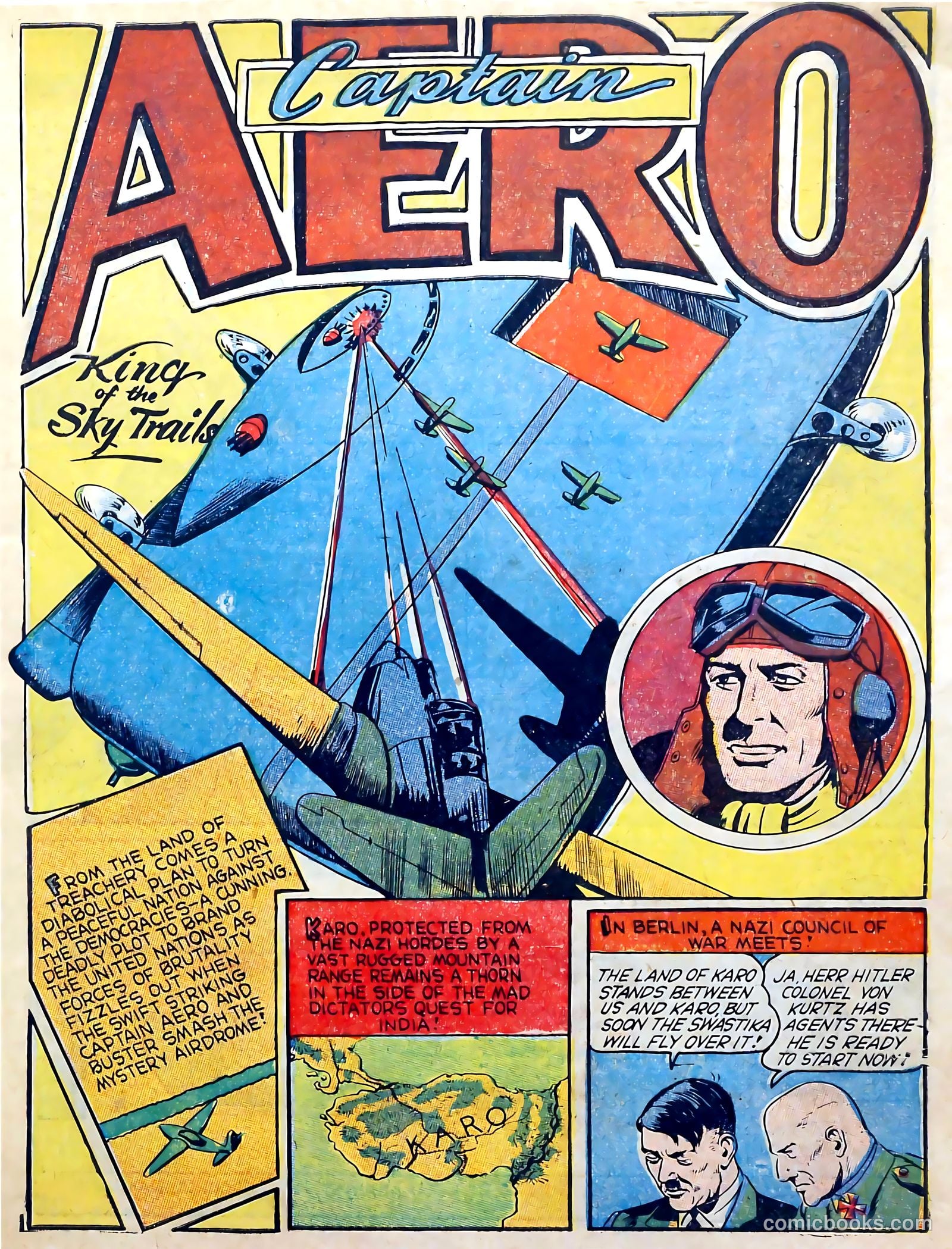Captain Aero Comics #7 (1941) — page 3 of 68