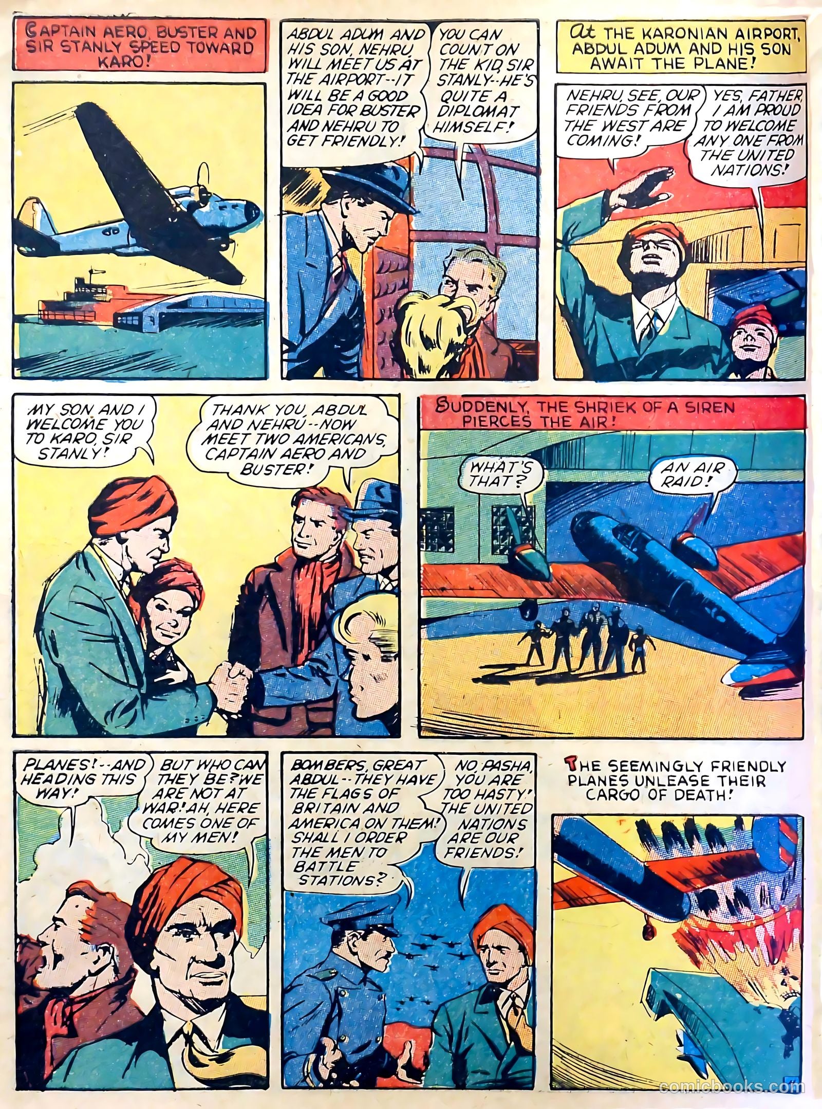 Captain Aero Comics #7 (1941) — page 6 of 68