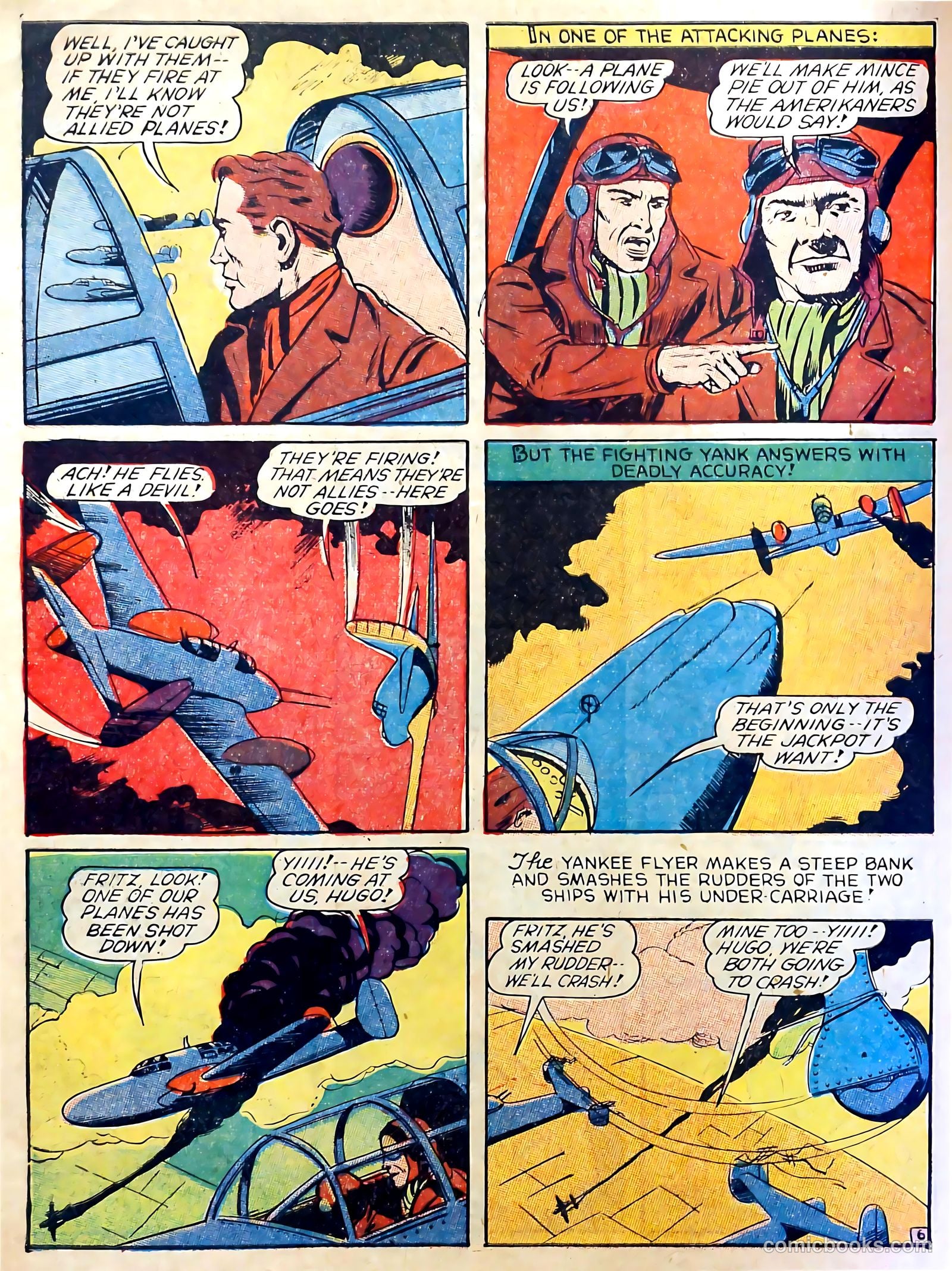 Captain Aero Comics #7 (1941) — page 8 of 68