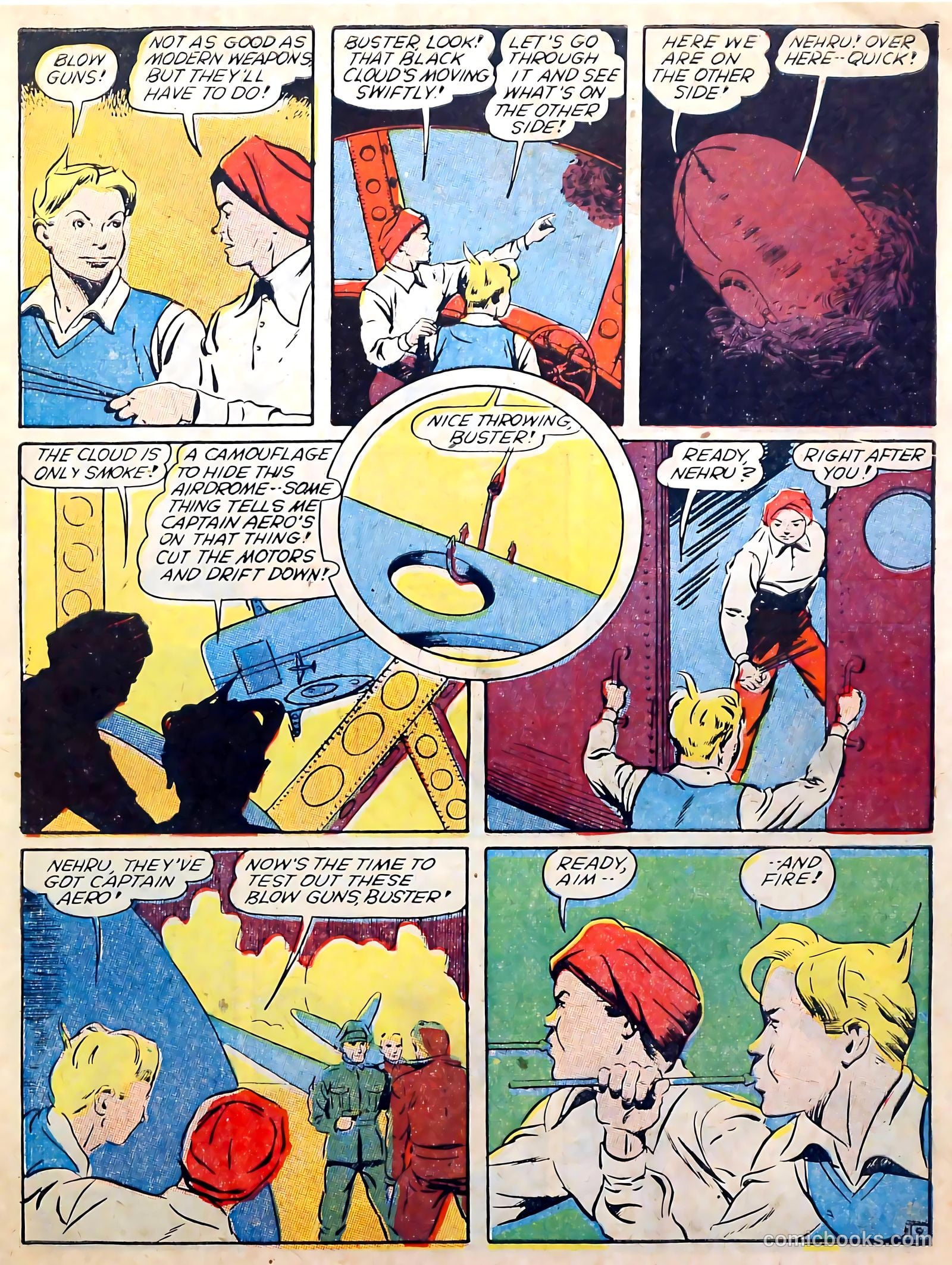 Captain Aero Comics #7 (1941) — page 11 of 68