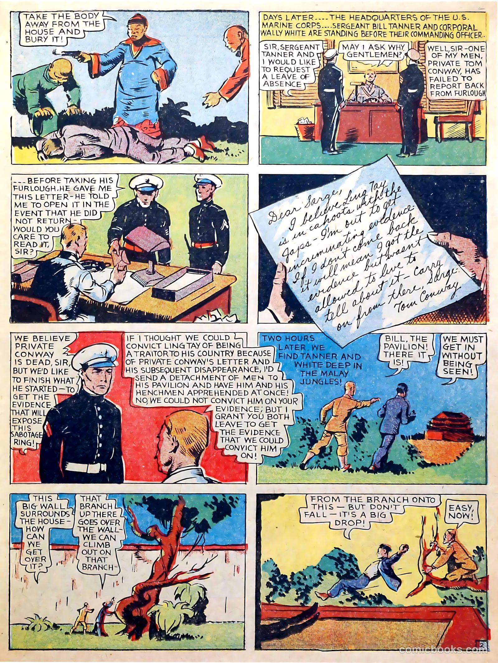 Captain Aero Comics #7 (1941) — page 21 of 68