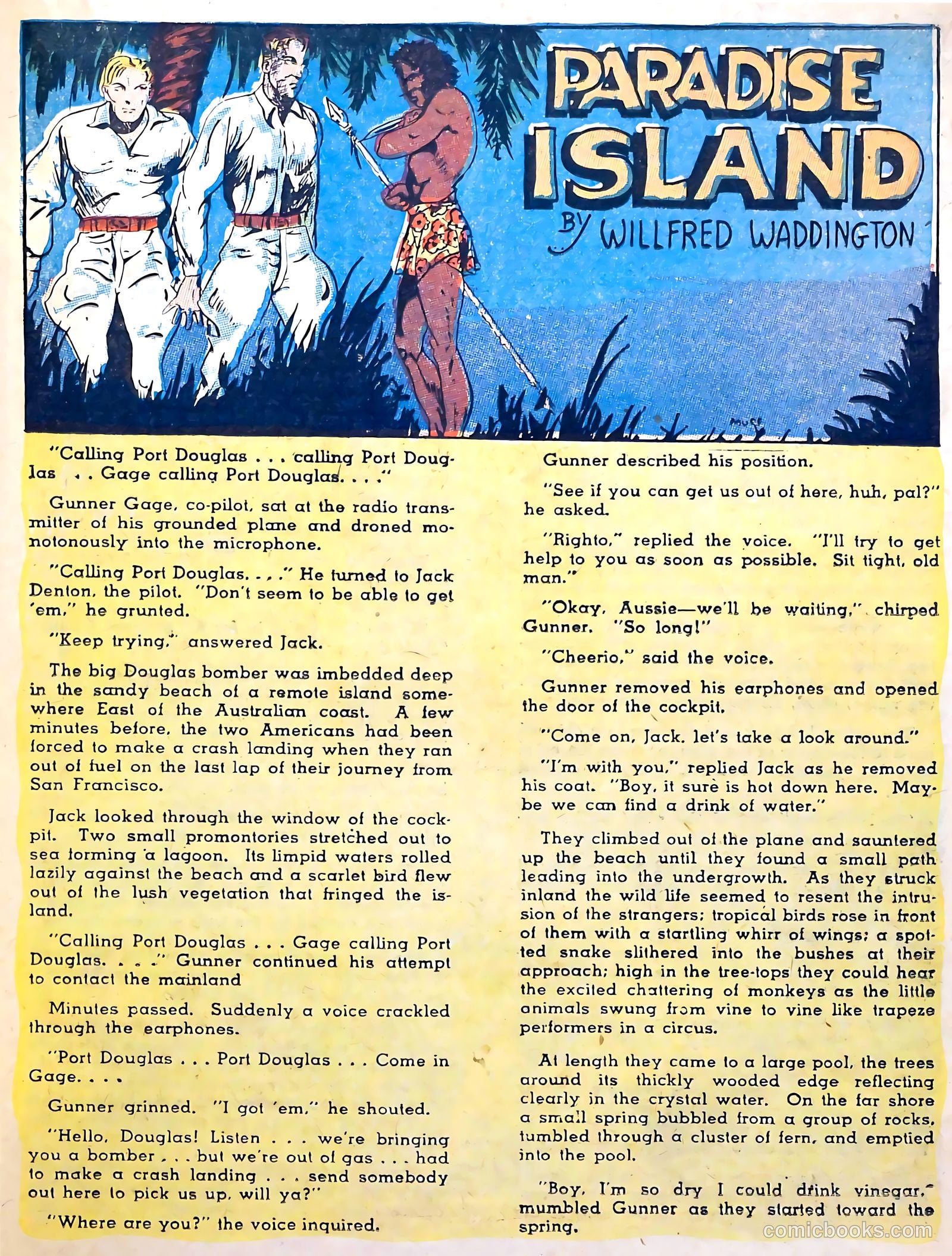 Captain Aero Comics #7 (1941) — page 31 of 68