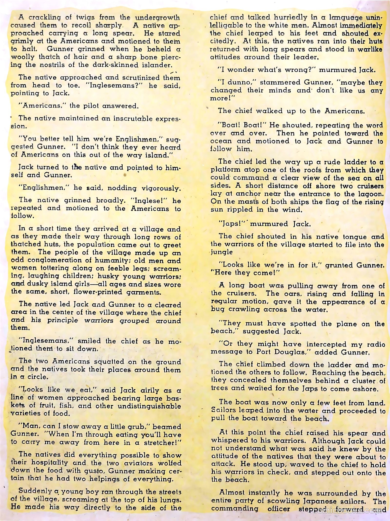 Captain Aero Comics #7 (1941) — page 32 of 68