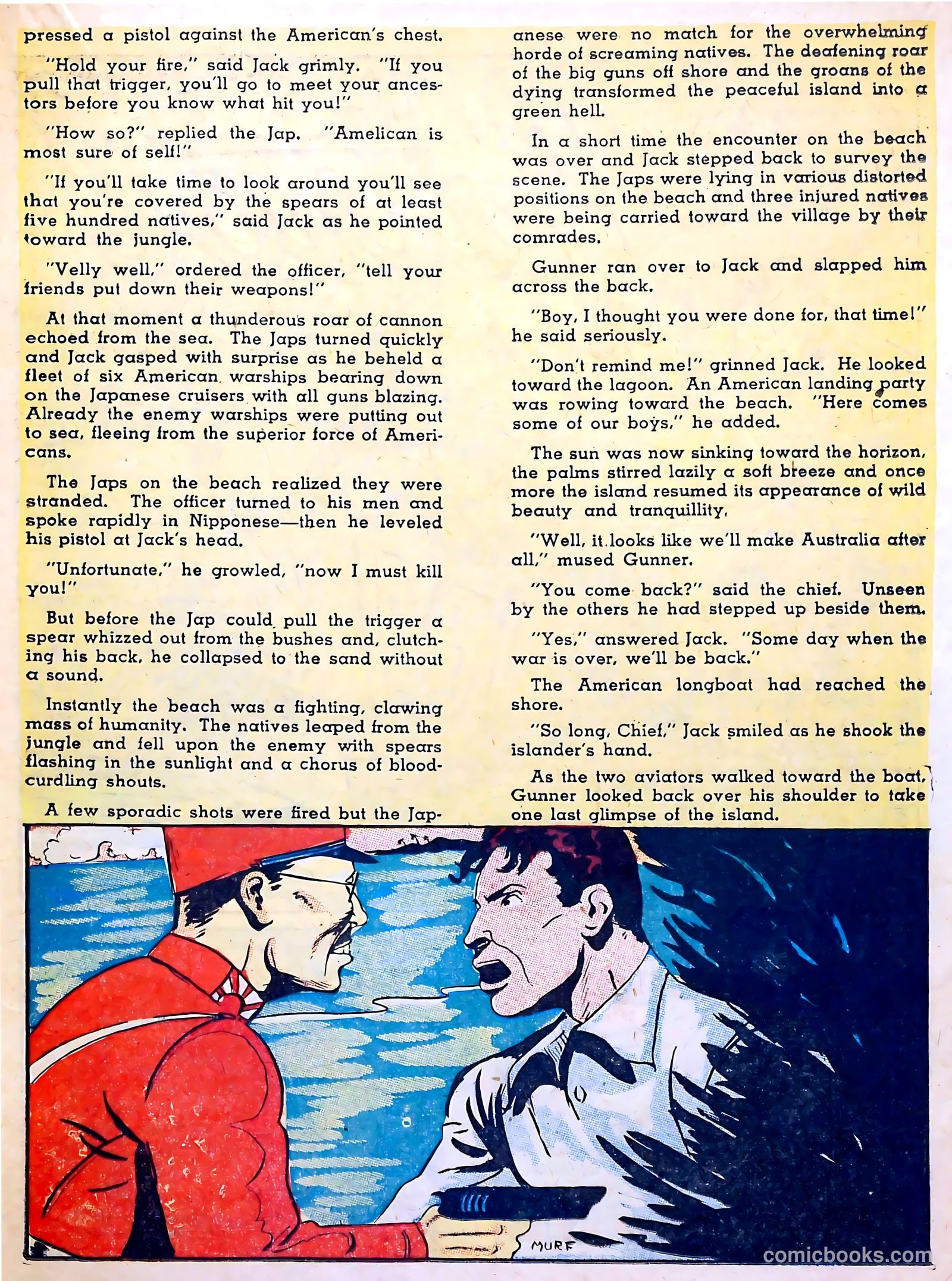 Captain Aero Comics #7 (1941) — page 33 of 68