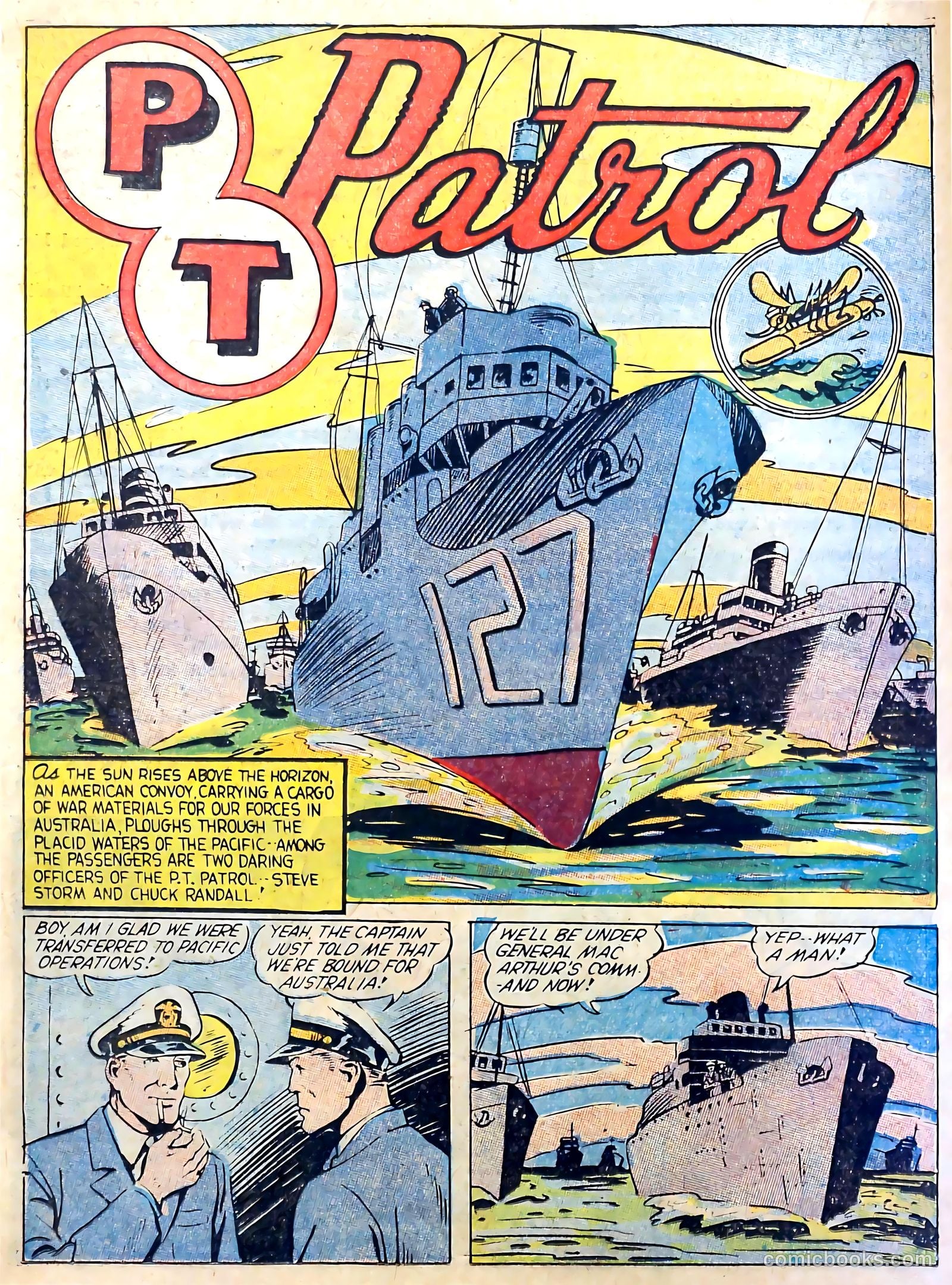 Captain Aero Comics #7 (1941) — page 34 of 68