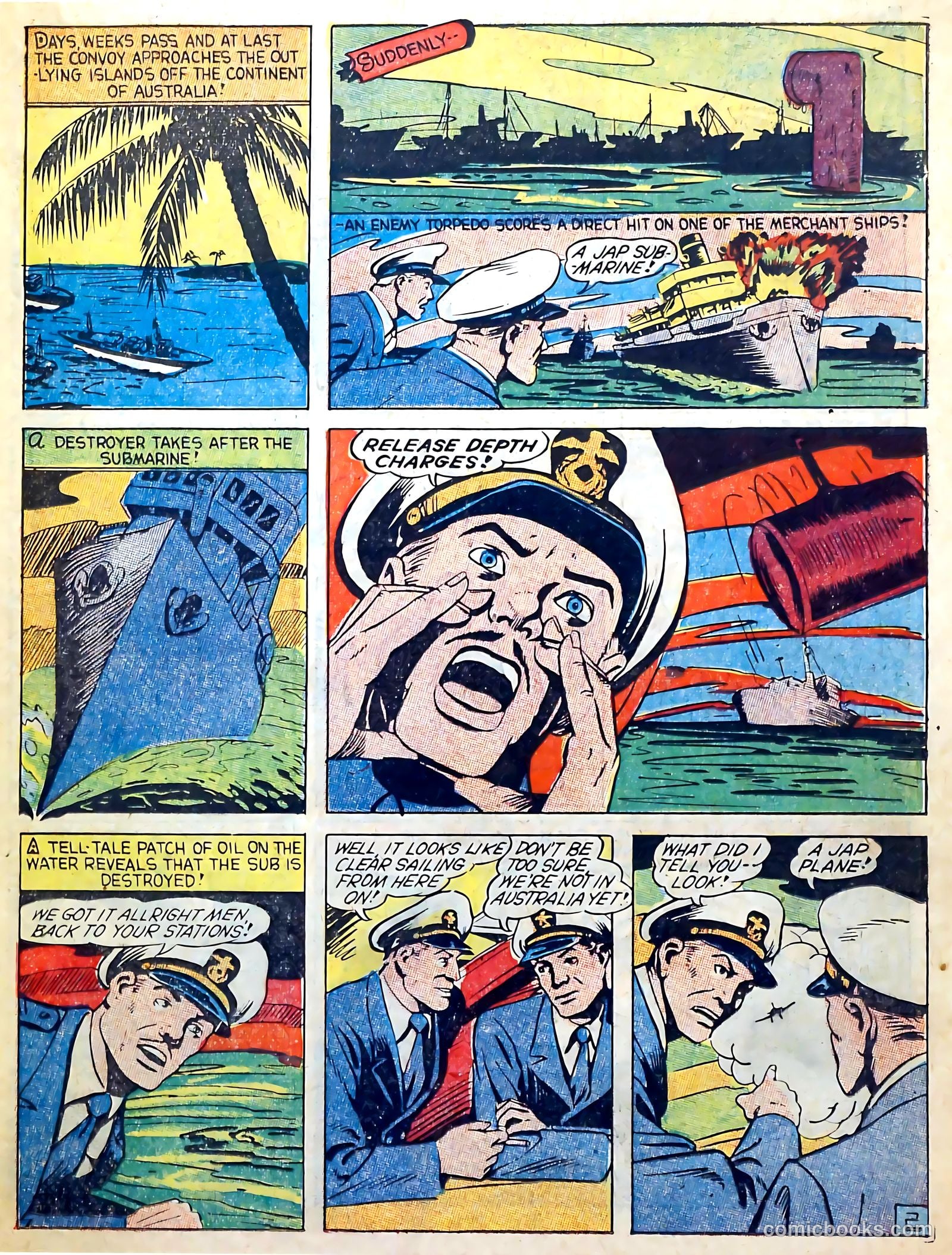 Captain Aero Comics #7 (1941) — page 35 of 68