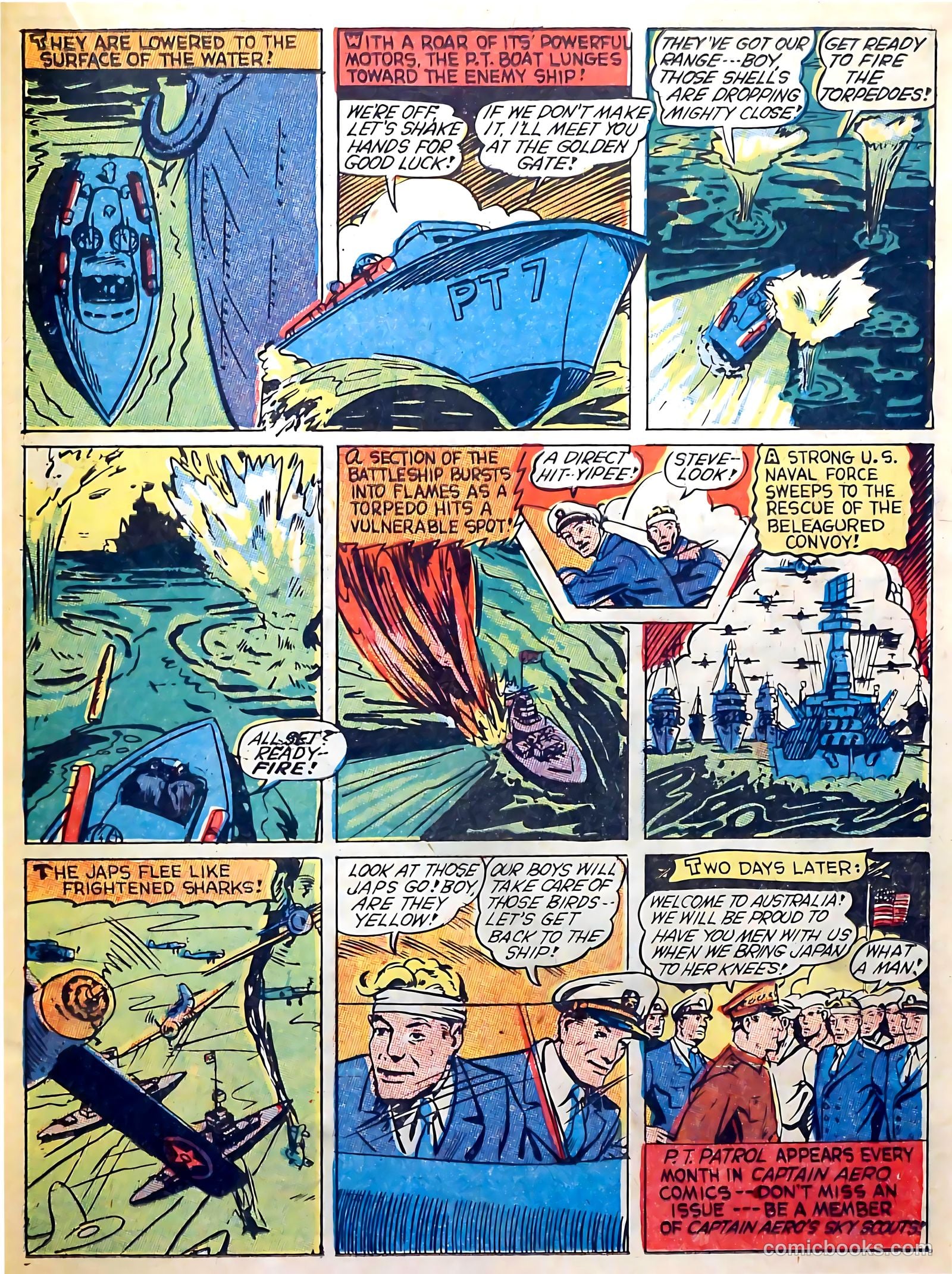 Captain Aero Comics #7 (1941) — page 39 of 68