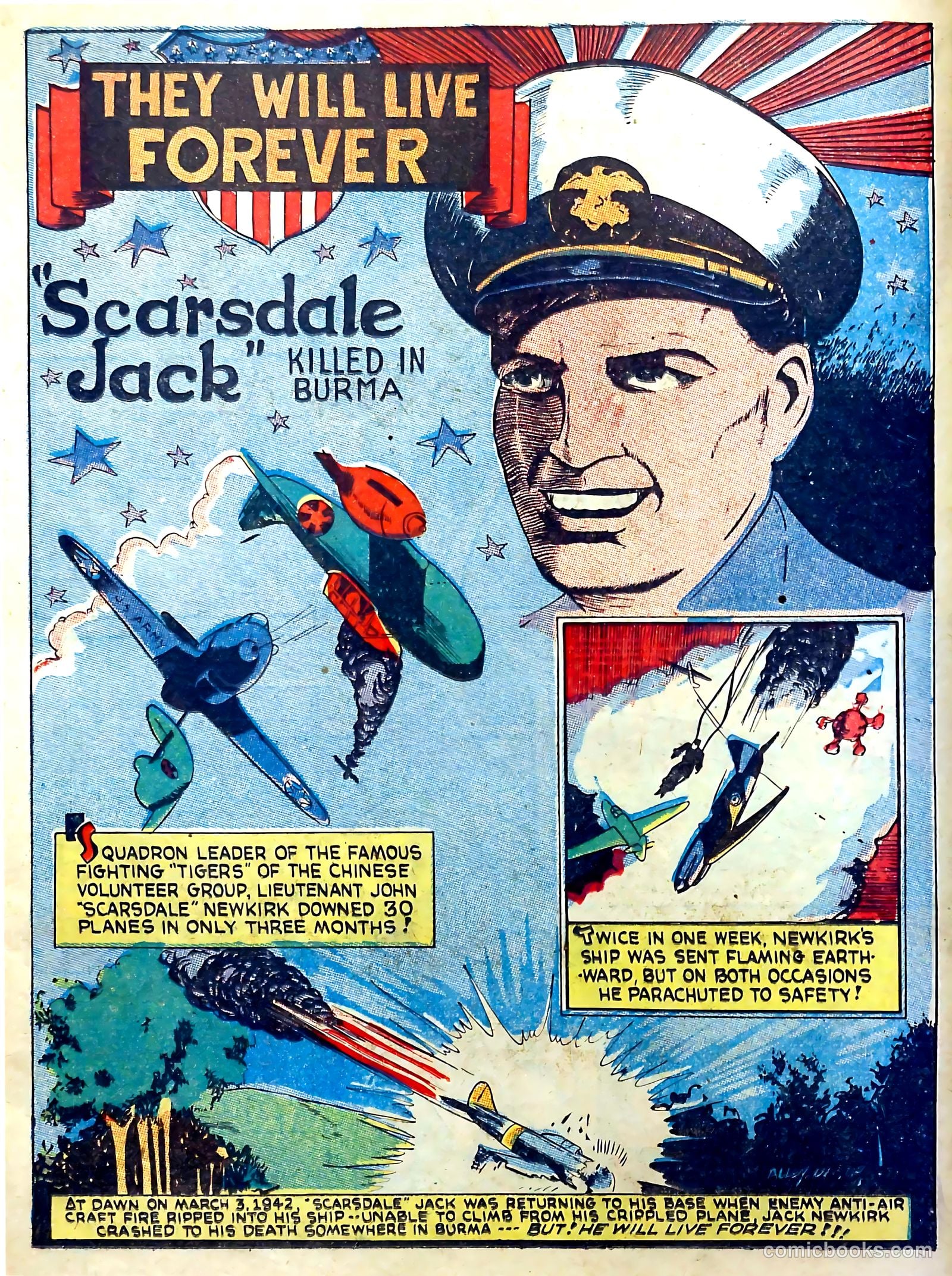 Captain Aero Comics #7 (1941) — page 46 of 68