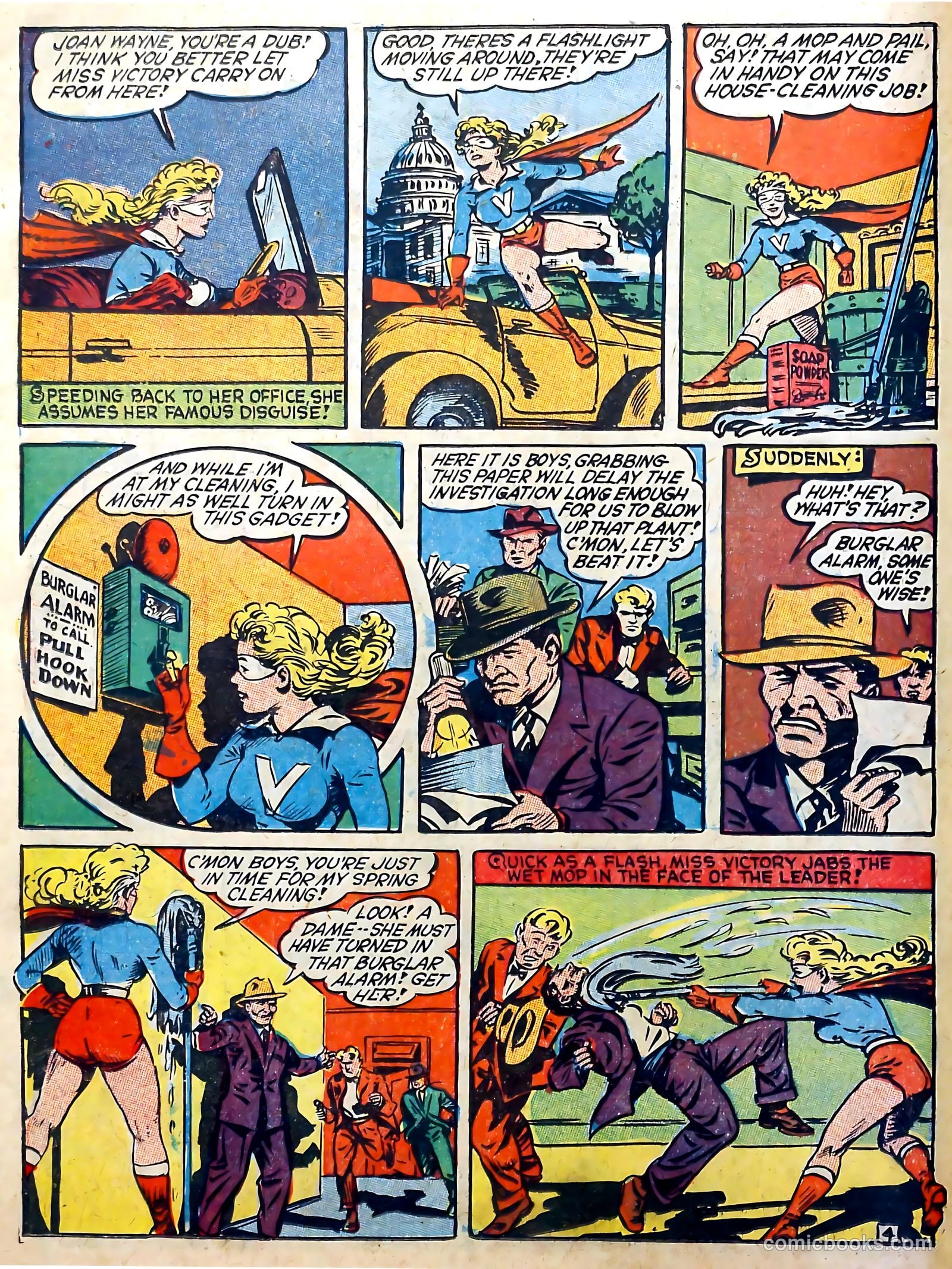 Captain Aero Comics #7 (1941) — page 50 of 68