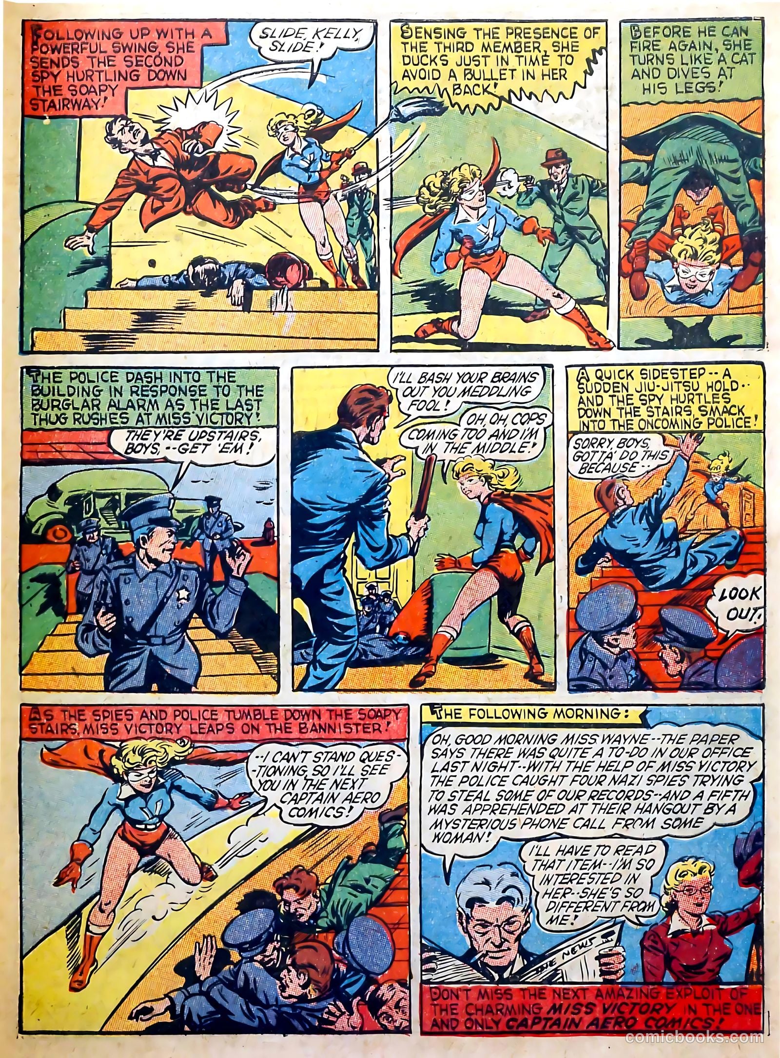 Captain Aero Comics #7 (1941) — page 51 of 68