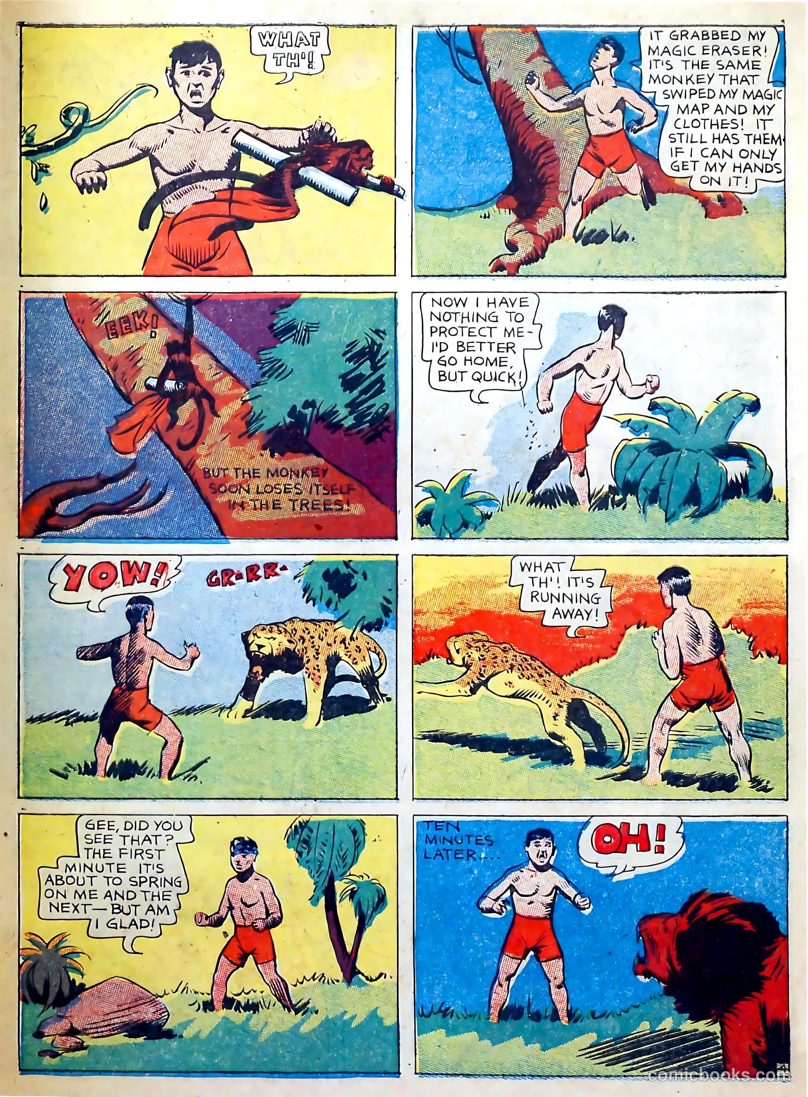 Captain Aero Comics #7 (1941) — page 55 of 68