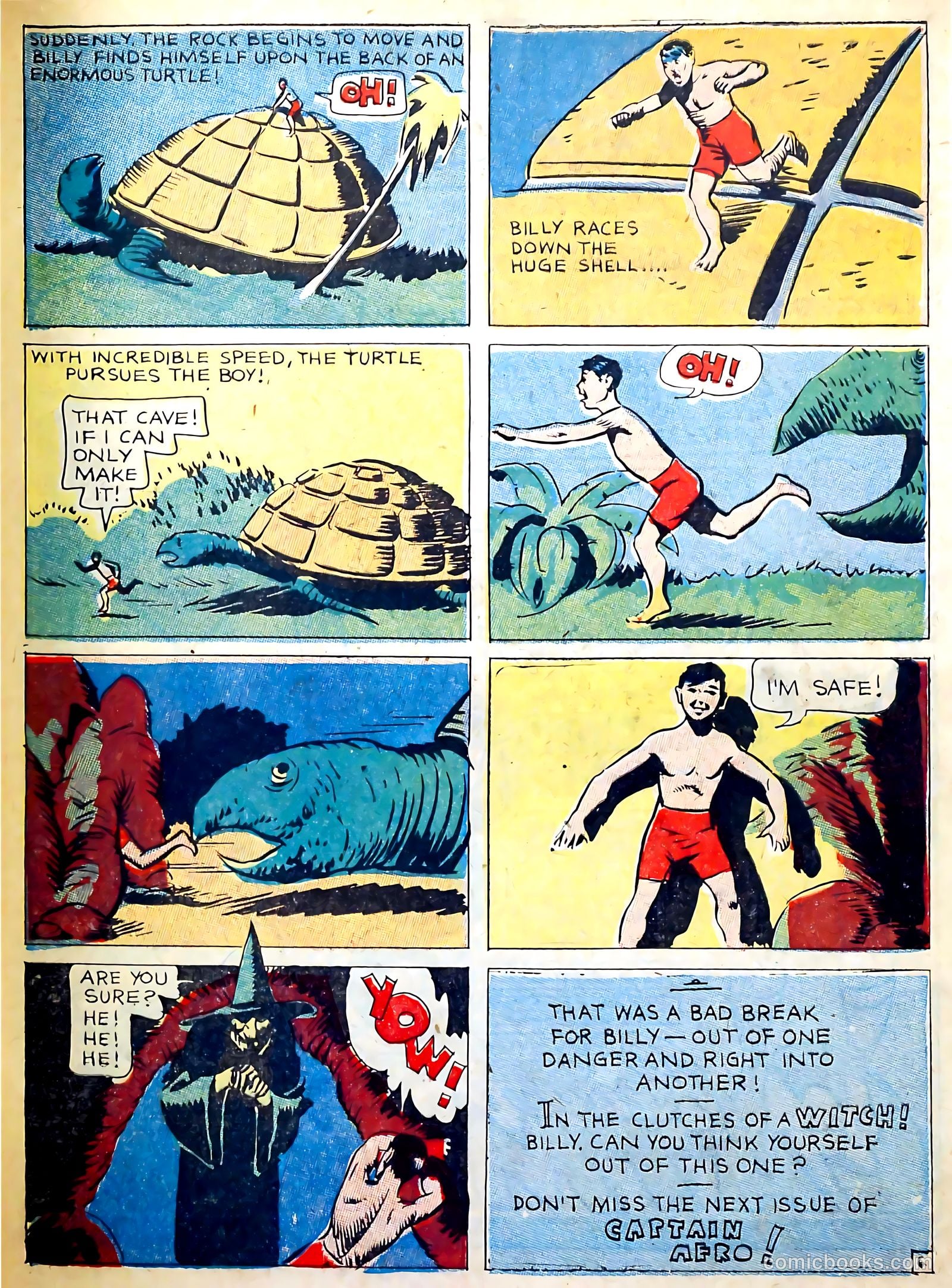 Captain Aero Comics #7 (1941) — page 57 of 68