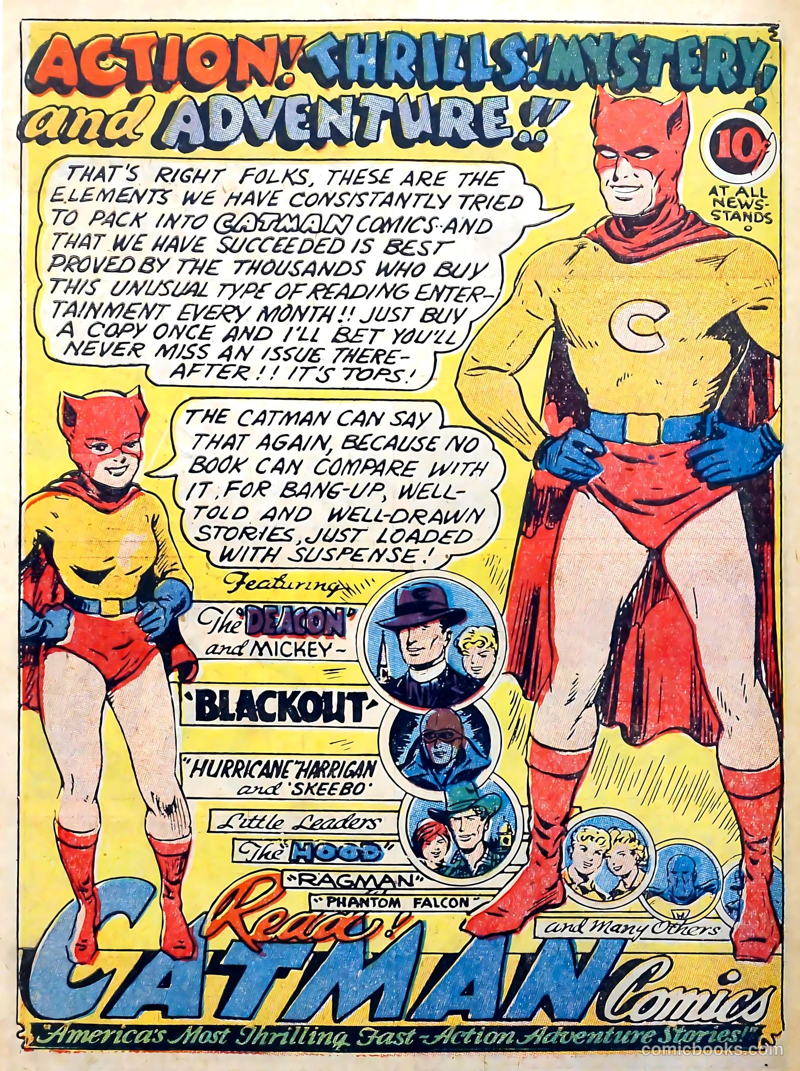 Captain Aero Comics #7 (1941) — page 58 of 68