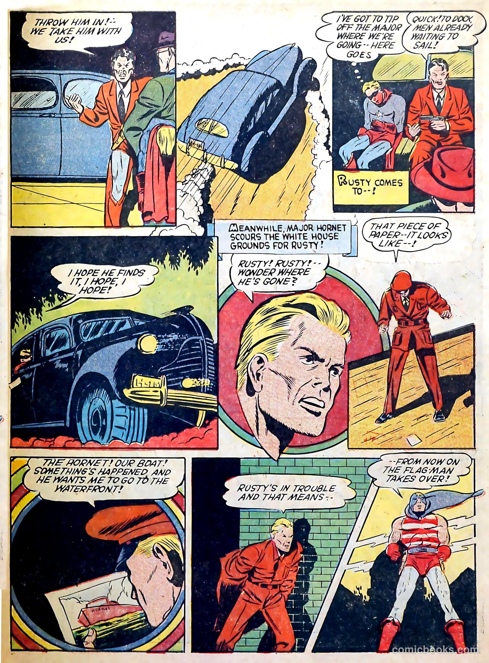 Captain Aero Comics #7 (1941) — page 61 of 68