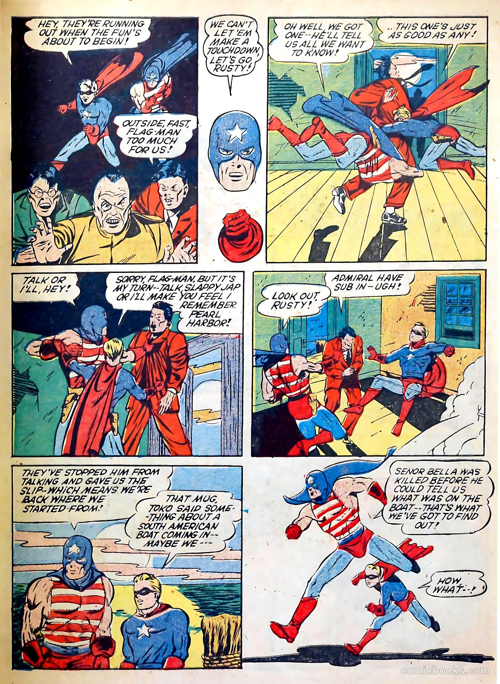 Captain Aero Comics #7 (1941) — page 63 of 68