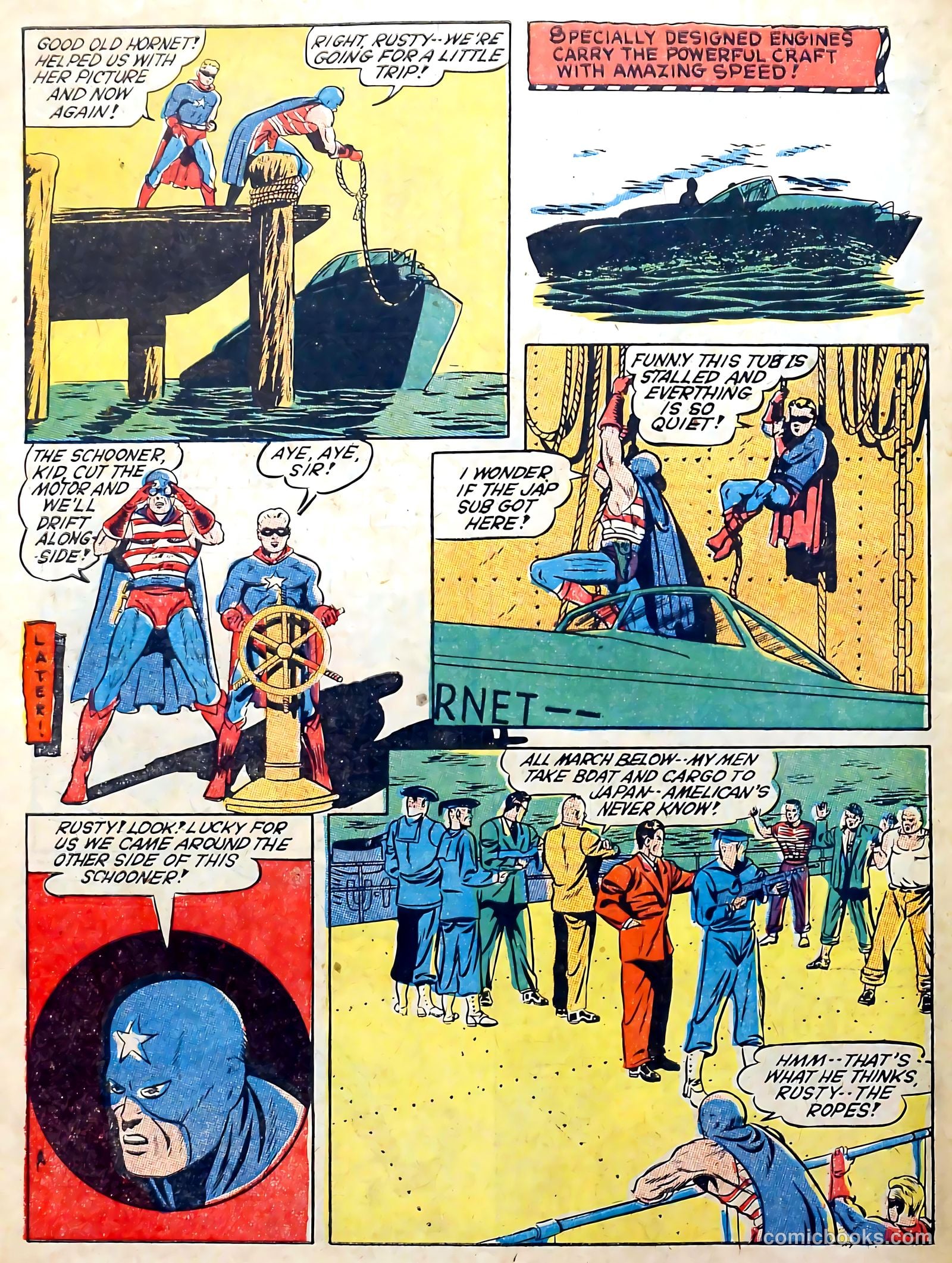 Captain Aero Comics #7 (1941) — page 64 of 68