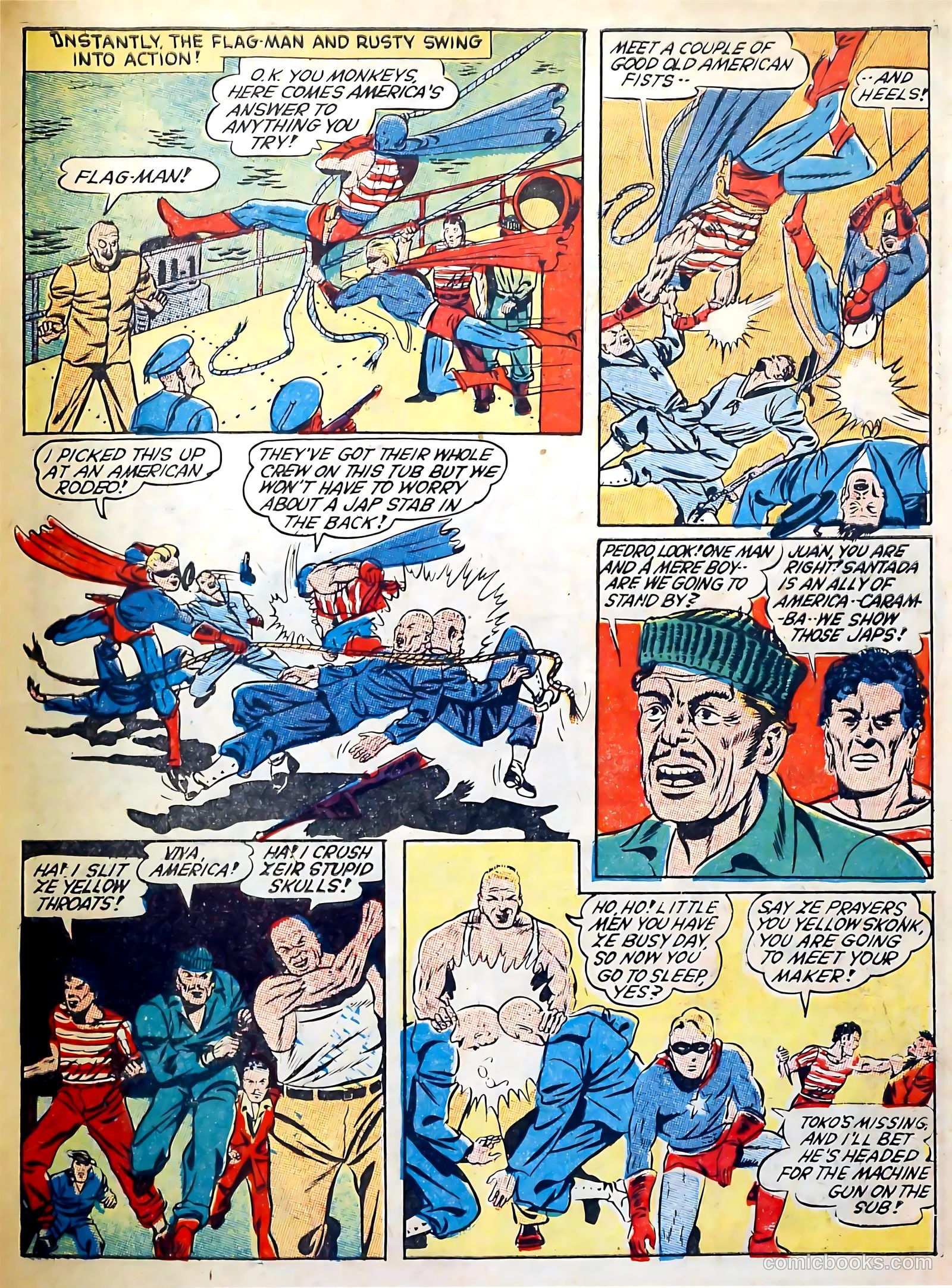 Captain Aero Comics #7 (1941) — page 65 of 68