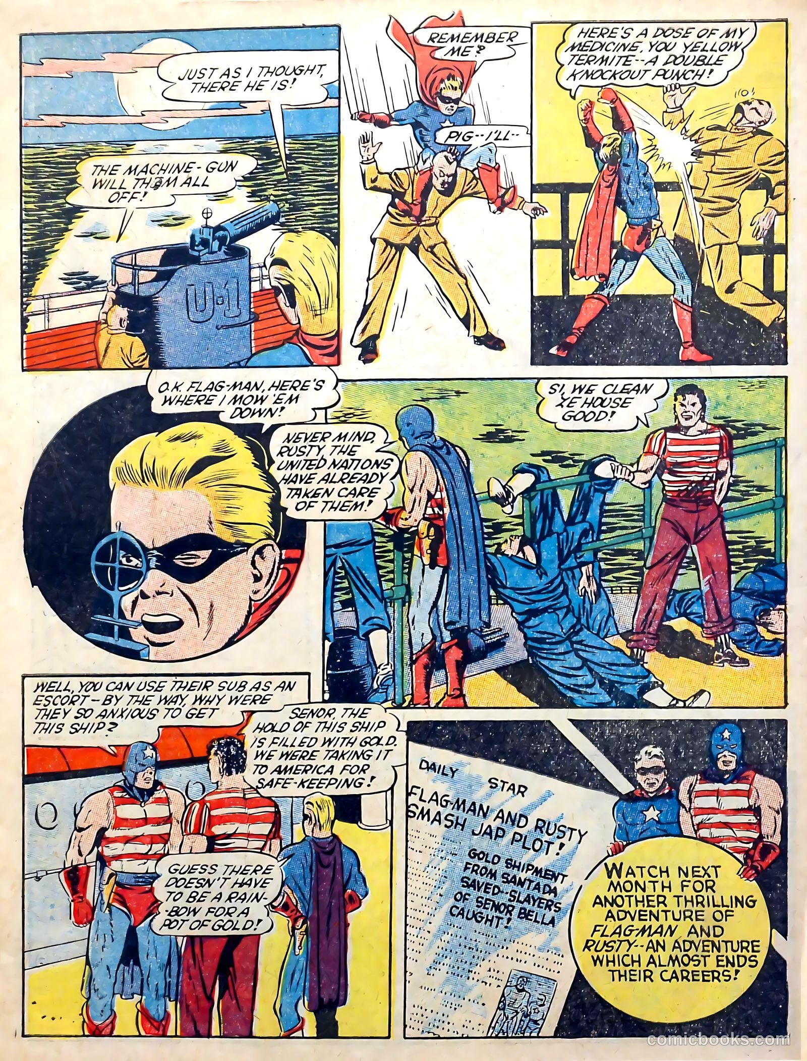 Captain Aero Comics #7 (1941) — page 66 of 68