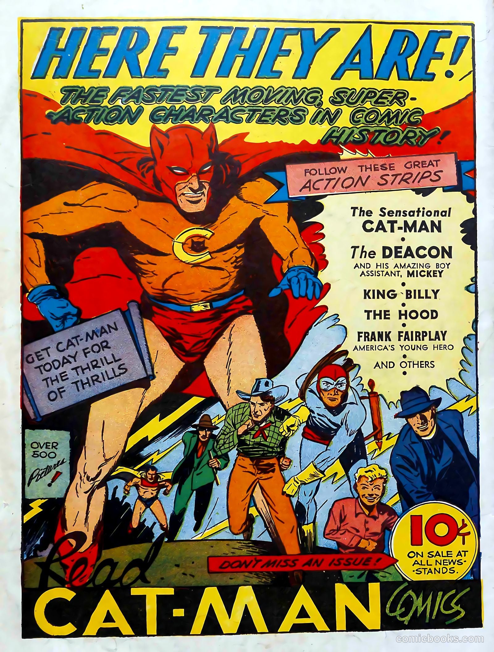 Captain Aero Comics #7 (1941) — page 68 of 68