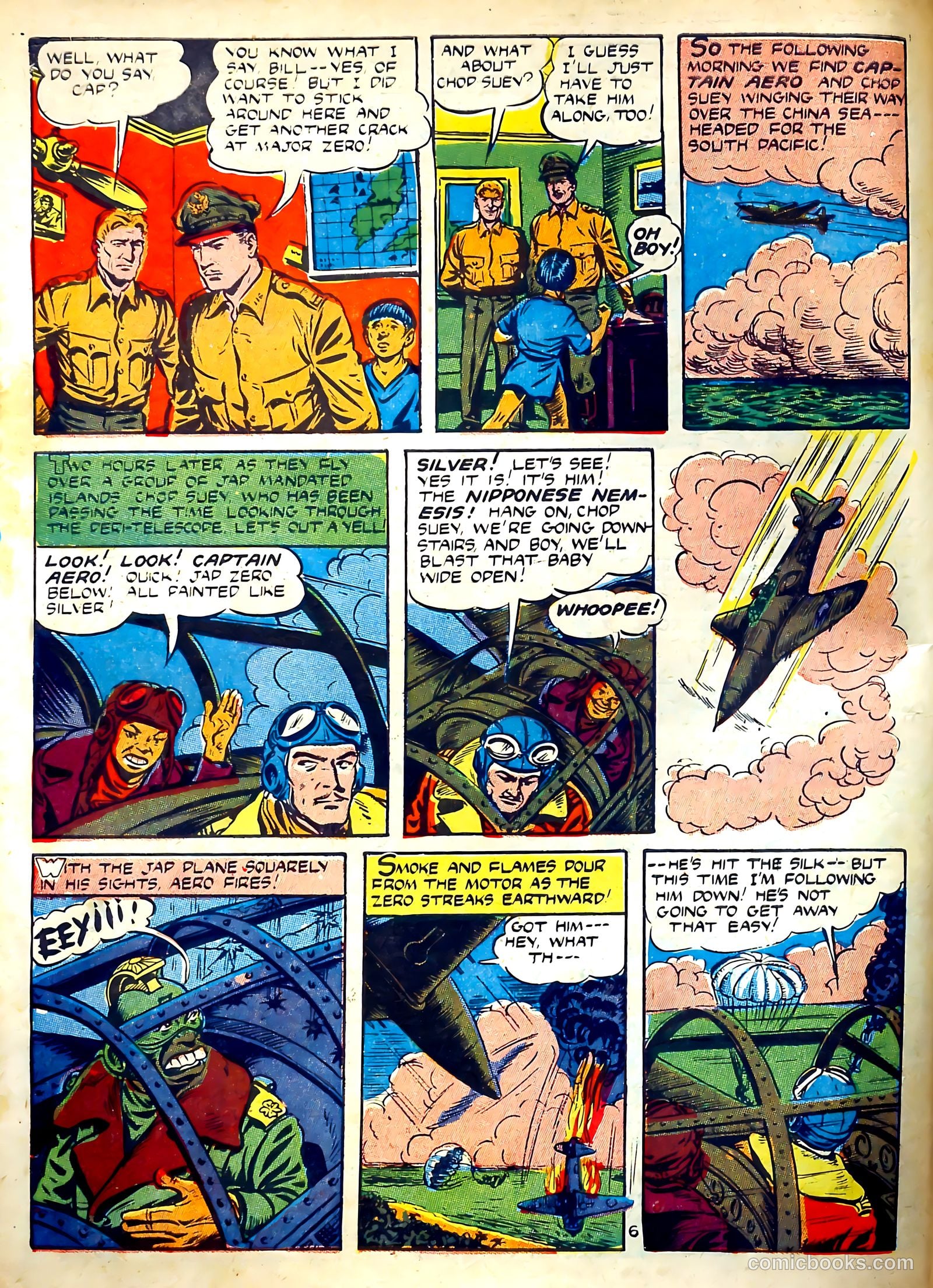 Captain Aero Comics #16 (1941) — page 8 of 52