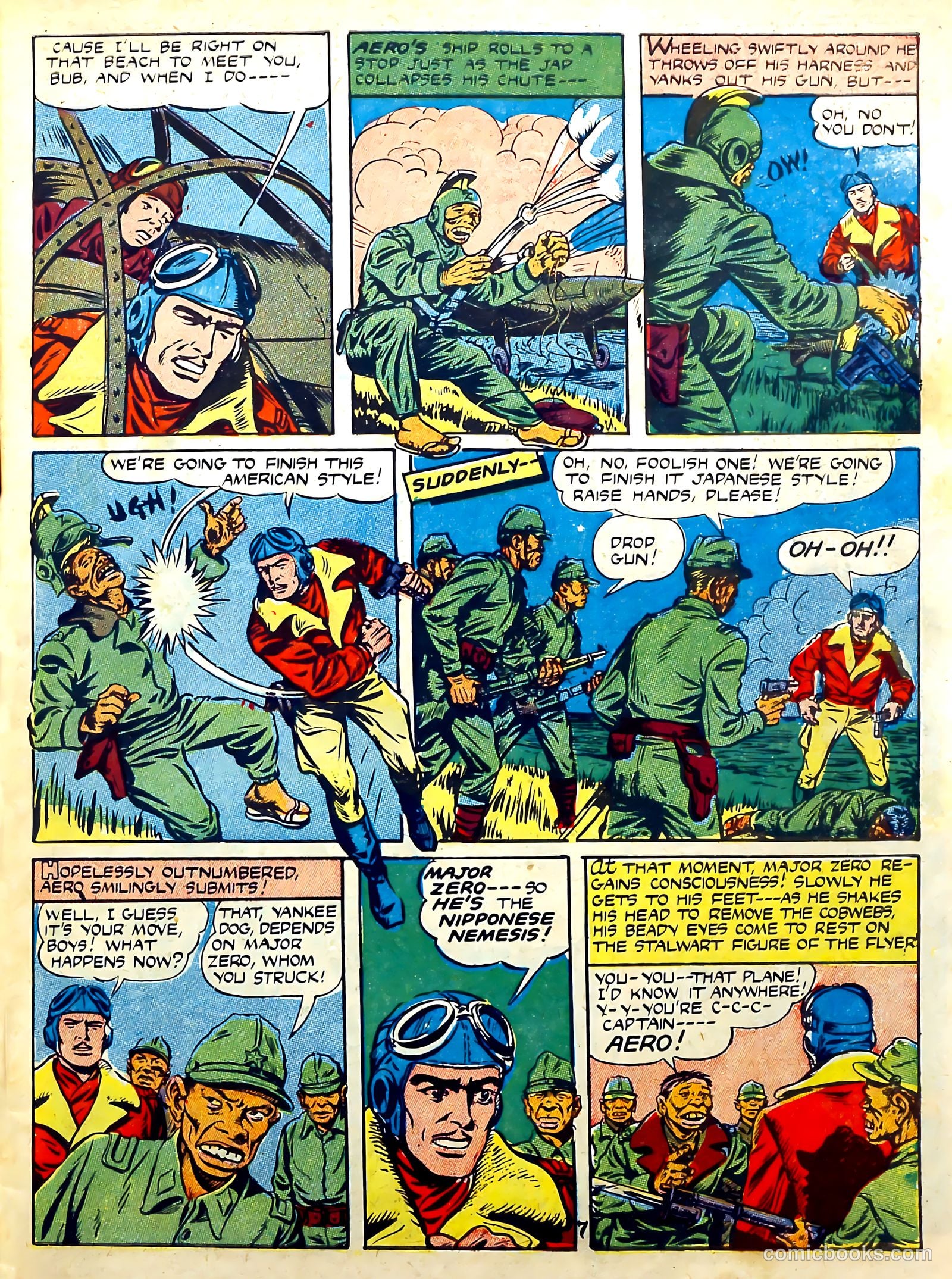 Captain Aero Comics #16 (1941) — page 9 of 52