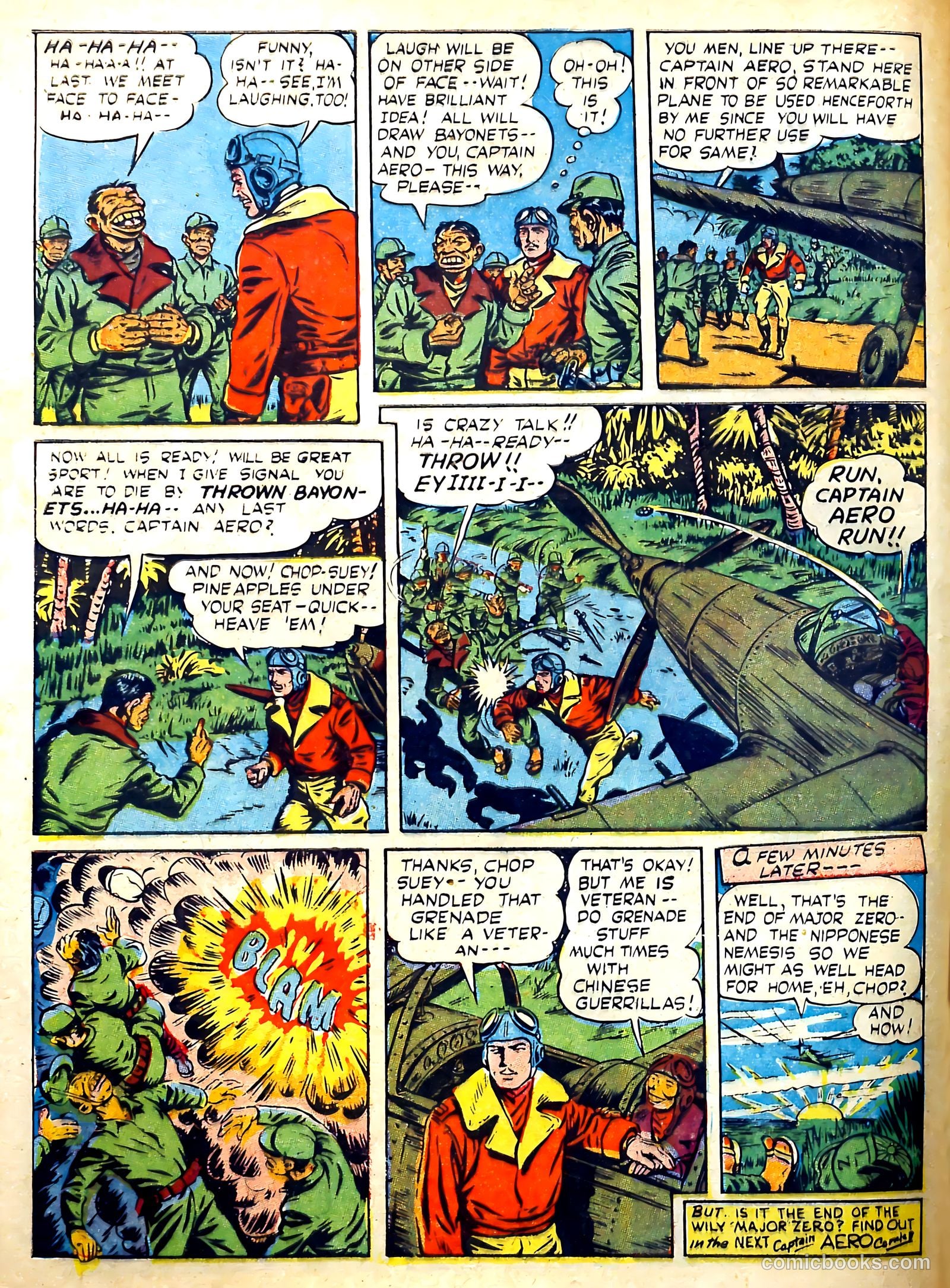 Captain Aero Comics #16 (1941) — page 10 of 52