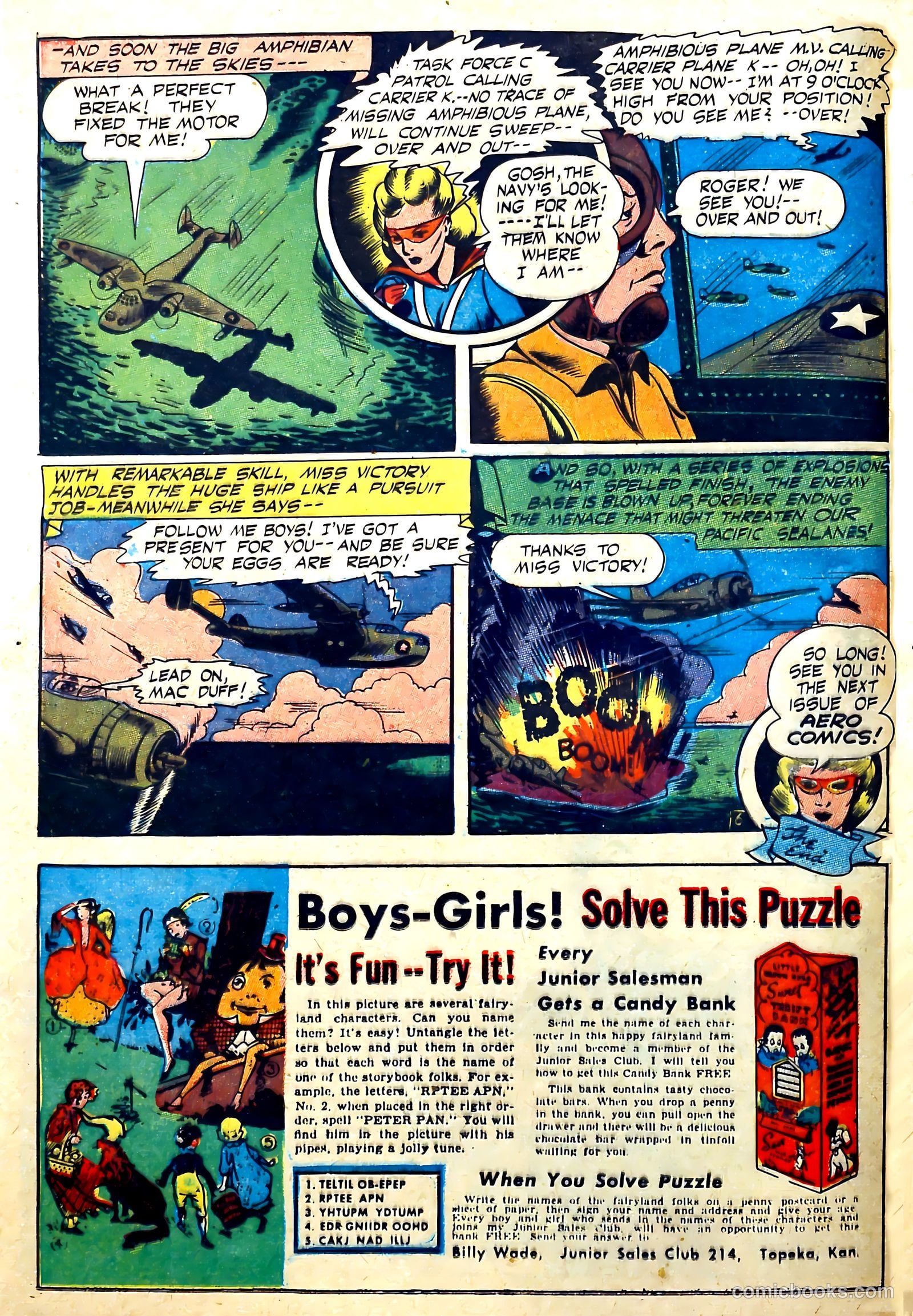 Captain Aero Comics #16 (1941) — page 16 of 52