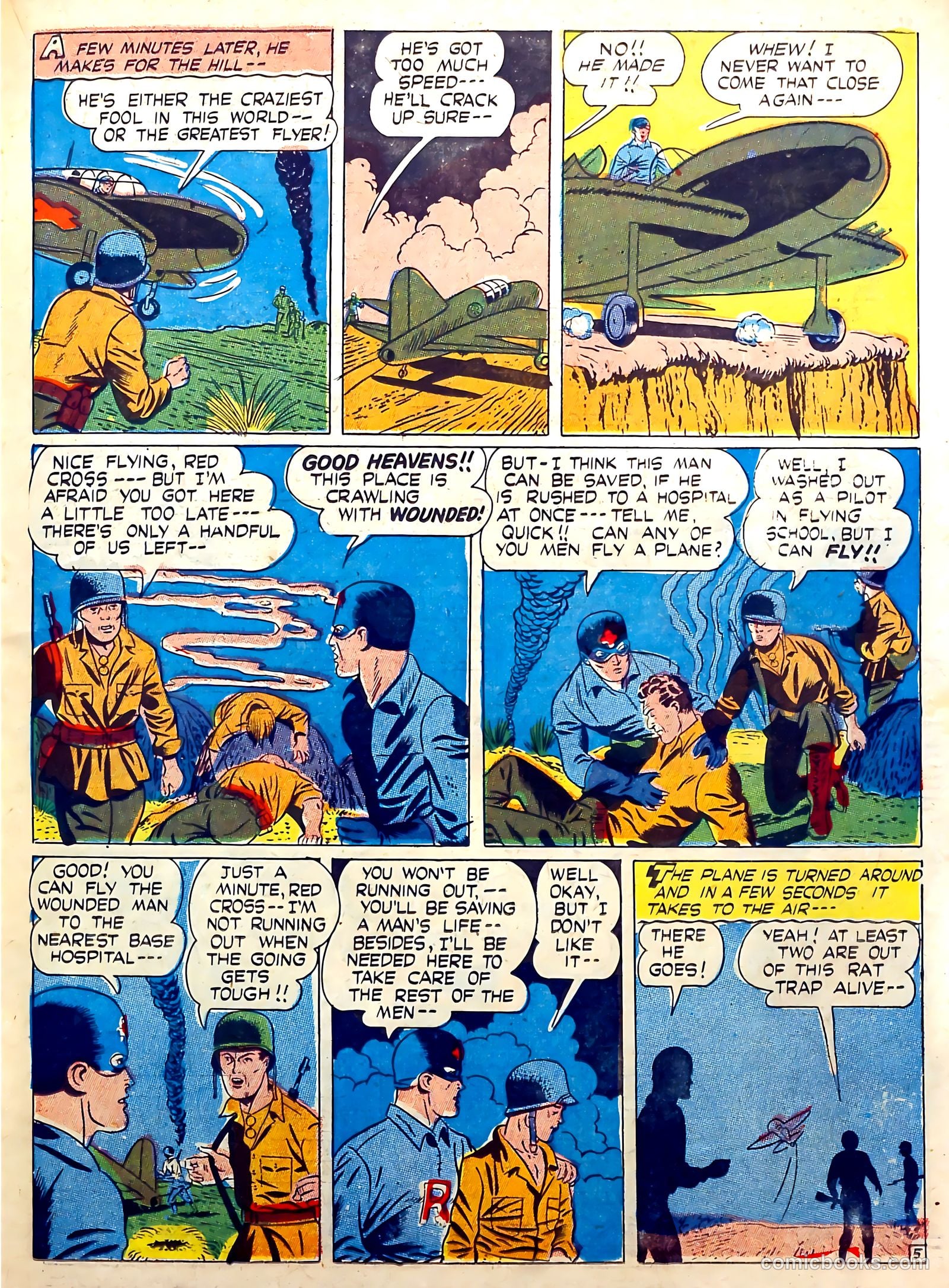Captain Aero Comics #16 (1941) — page 21 of 52