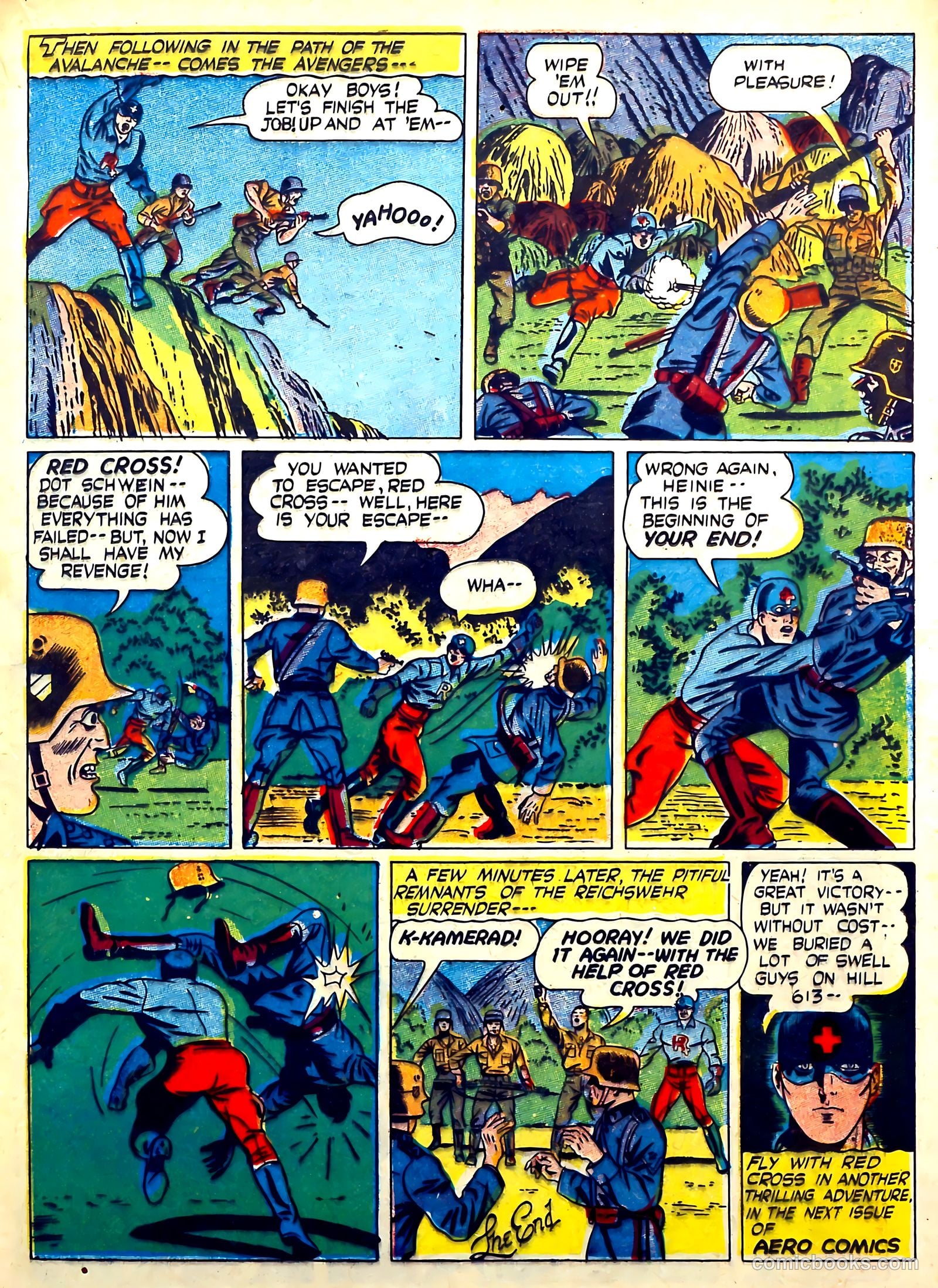 Captain Aero Comics #16 (1941) — page 23 of 52