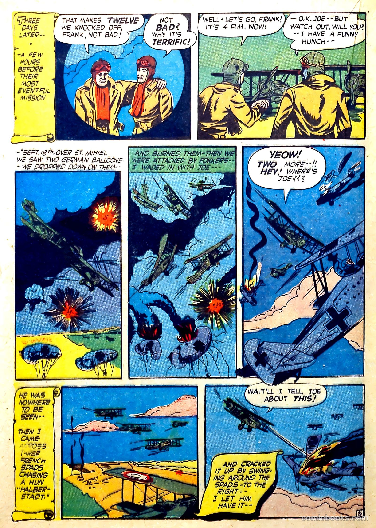 Captain Aero Comics #16 (1941) — page 28 of 52