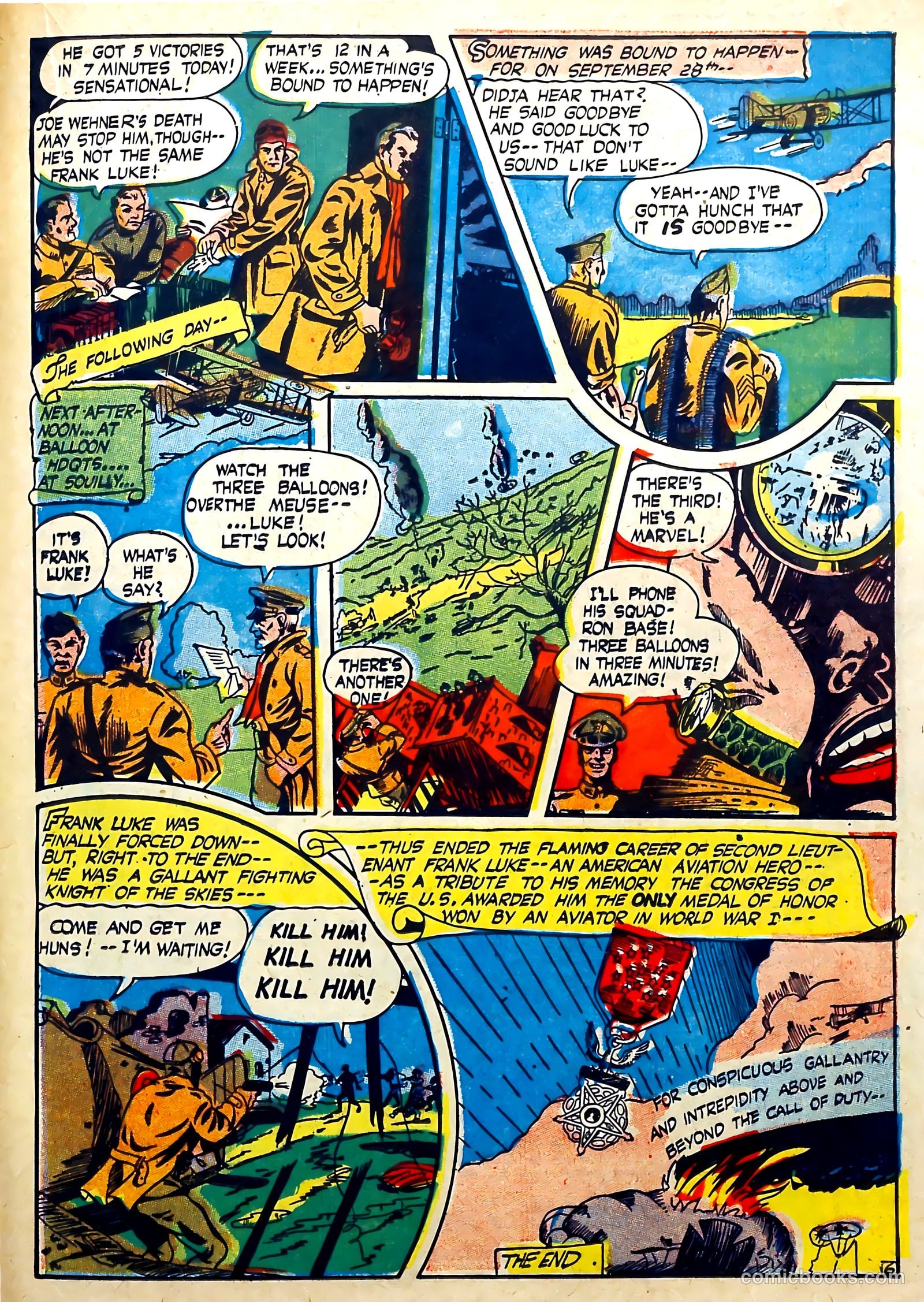 Captain Aero Comics #16 (1941) — page 29 of 52